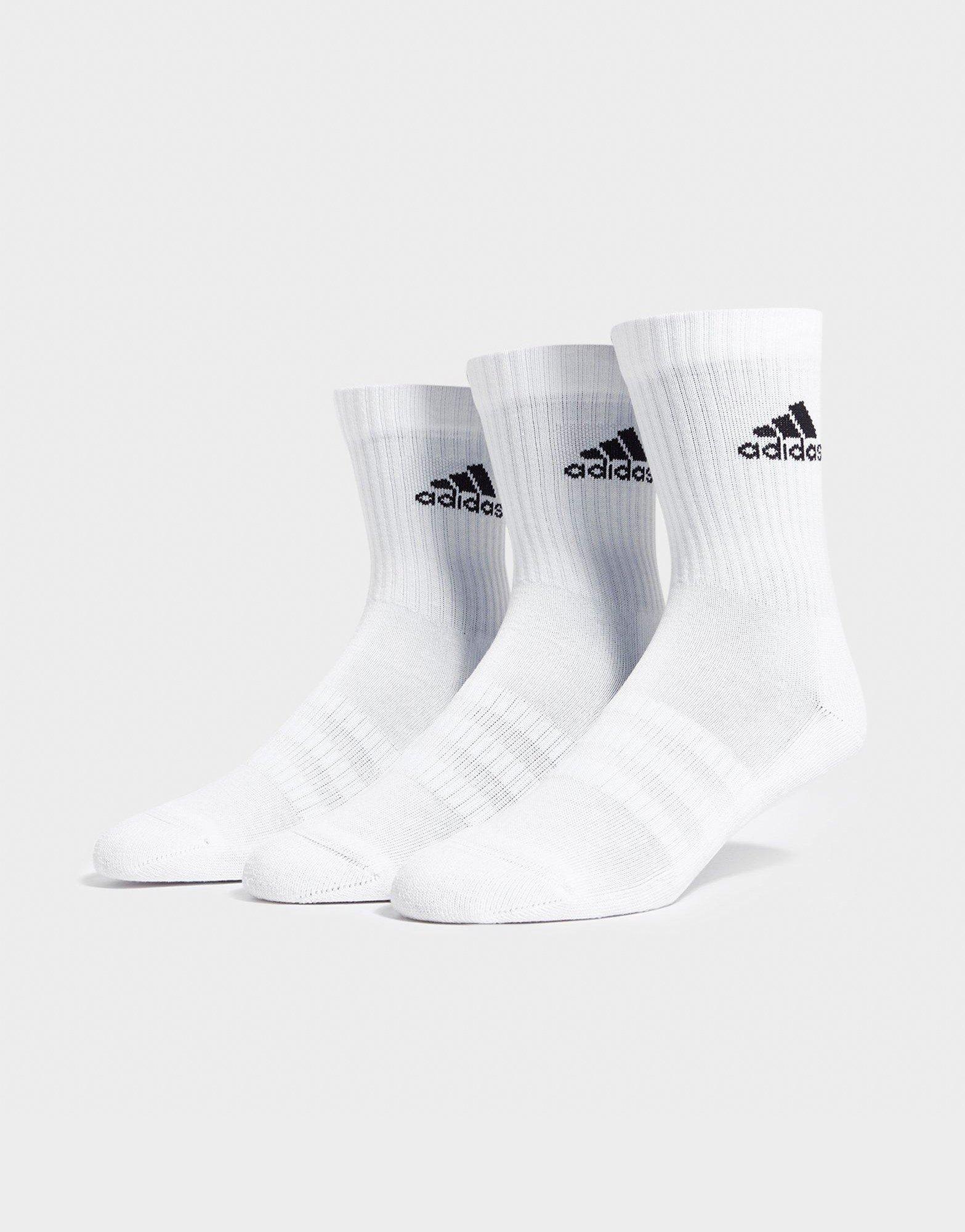 Buy adidas 3 Pack Crew Socks Junior 