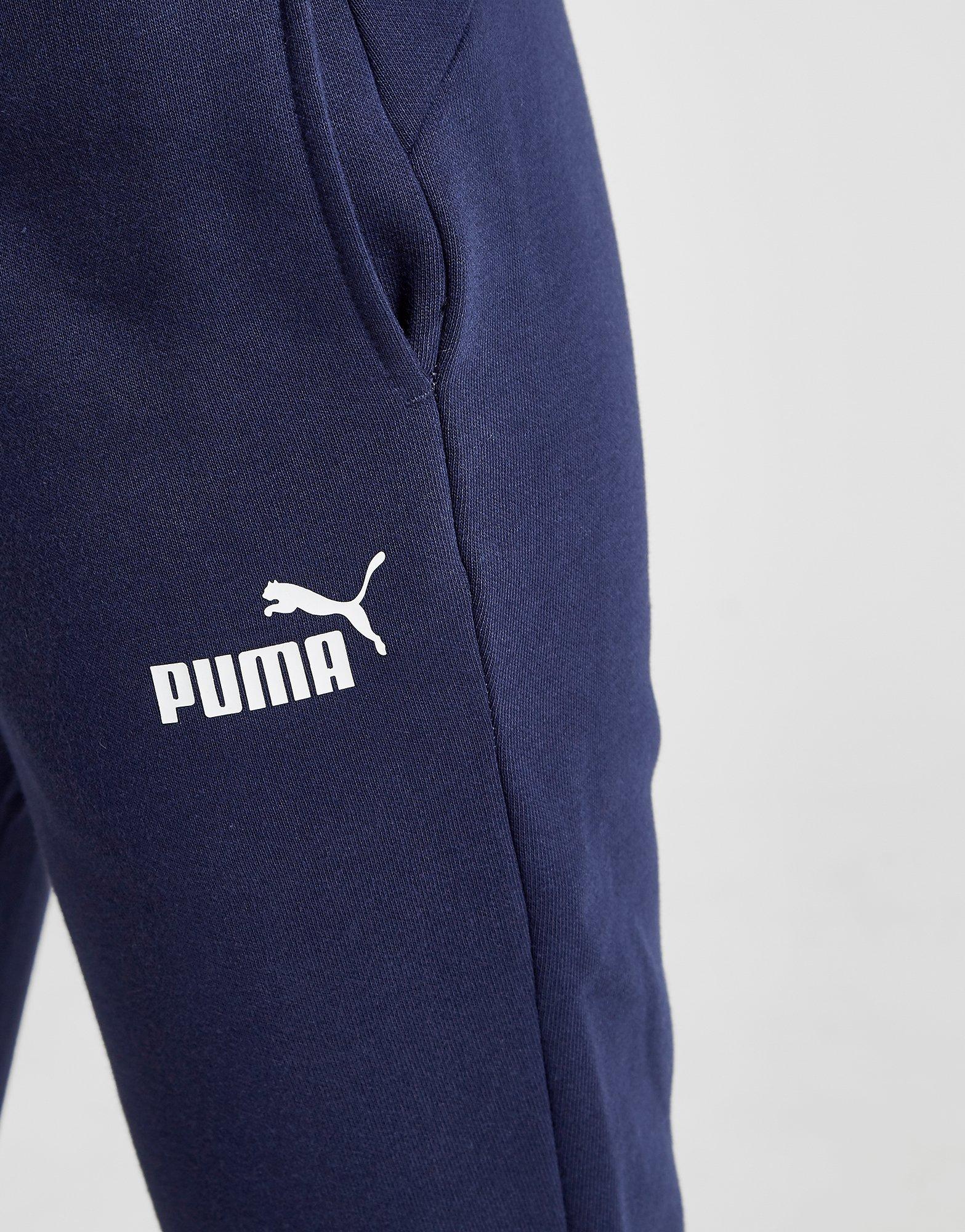 puma core logo pants navy