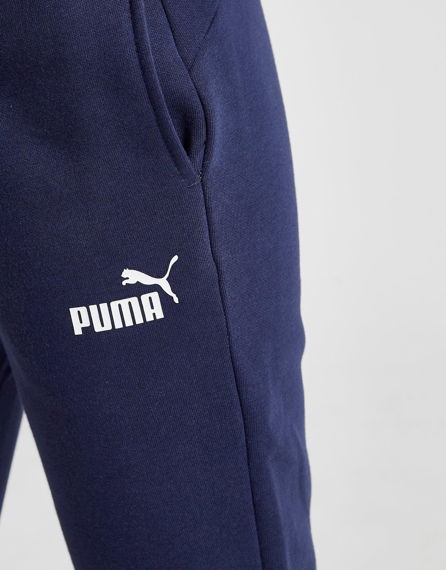 puma joggers blue