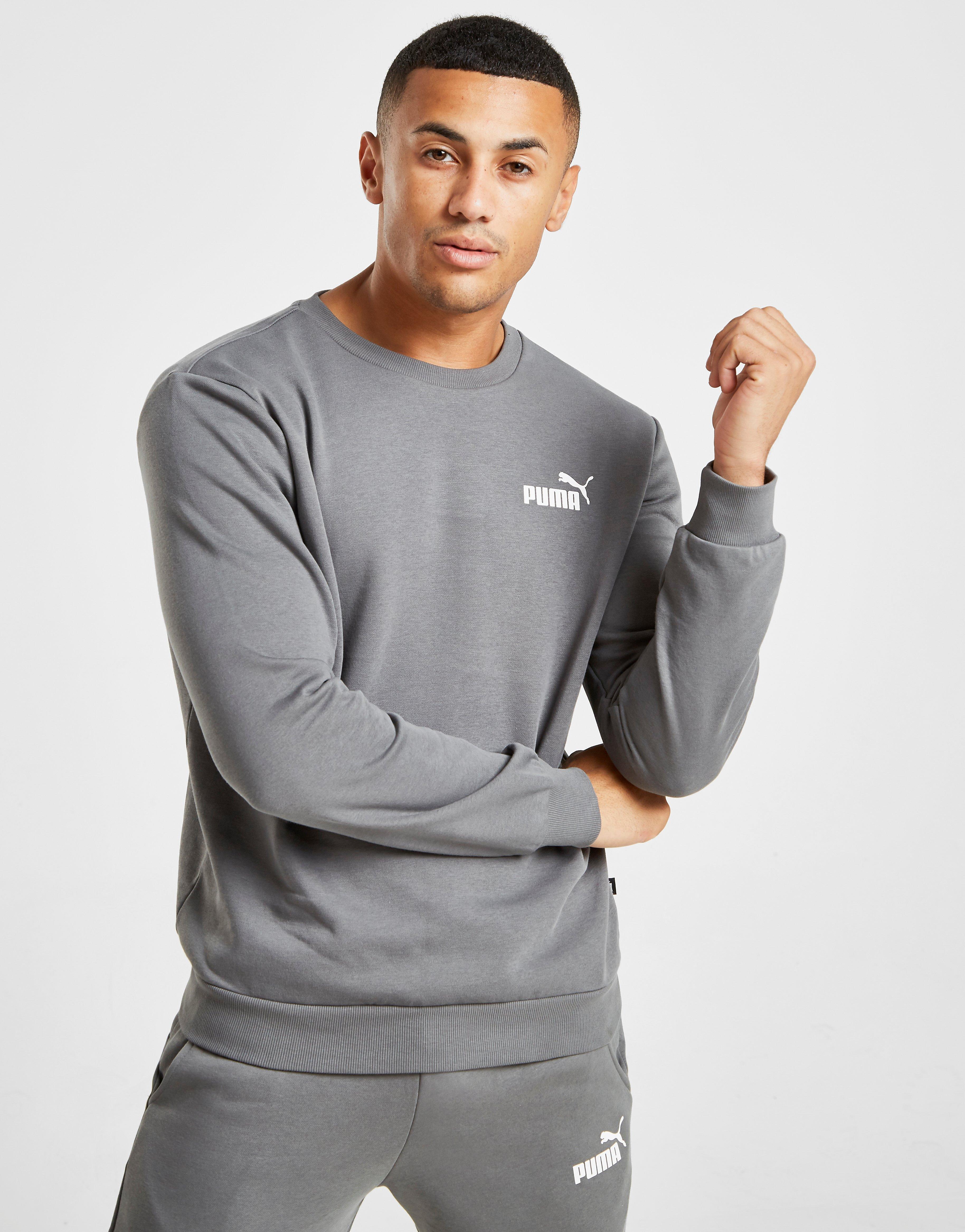 PUMA Core Small Logo Crew Sweatshirt