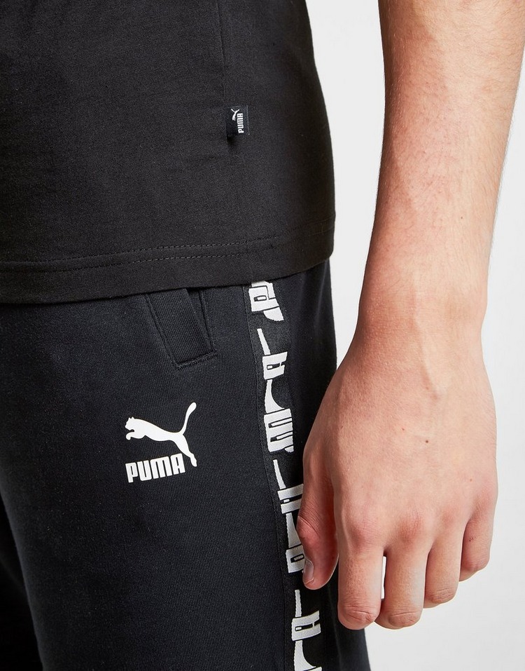 puma graphic box logo tee
