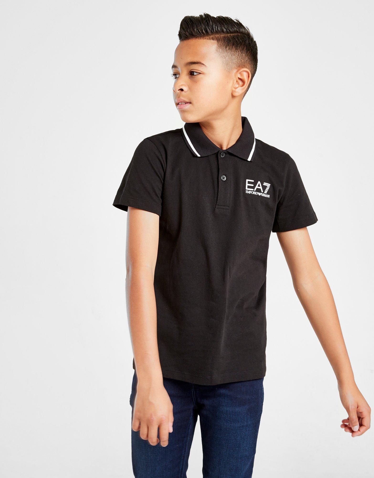 ea7 polo shirt junior