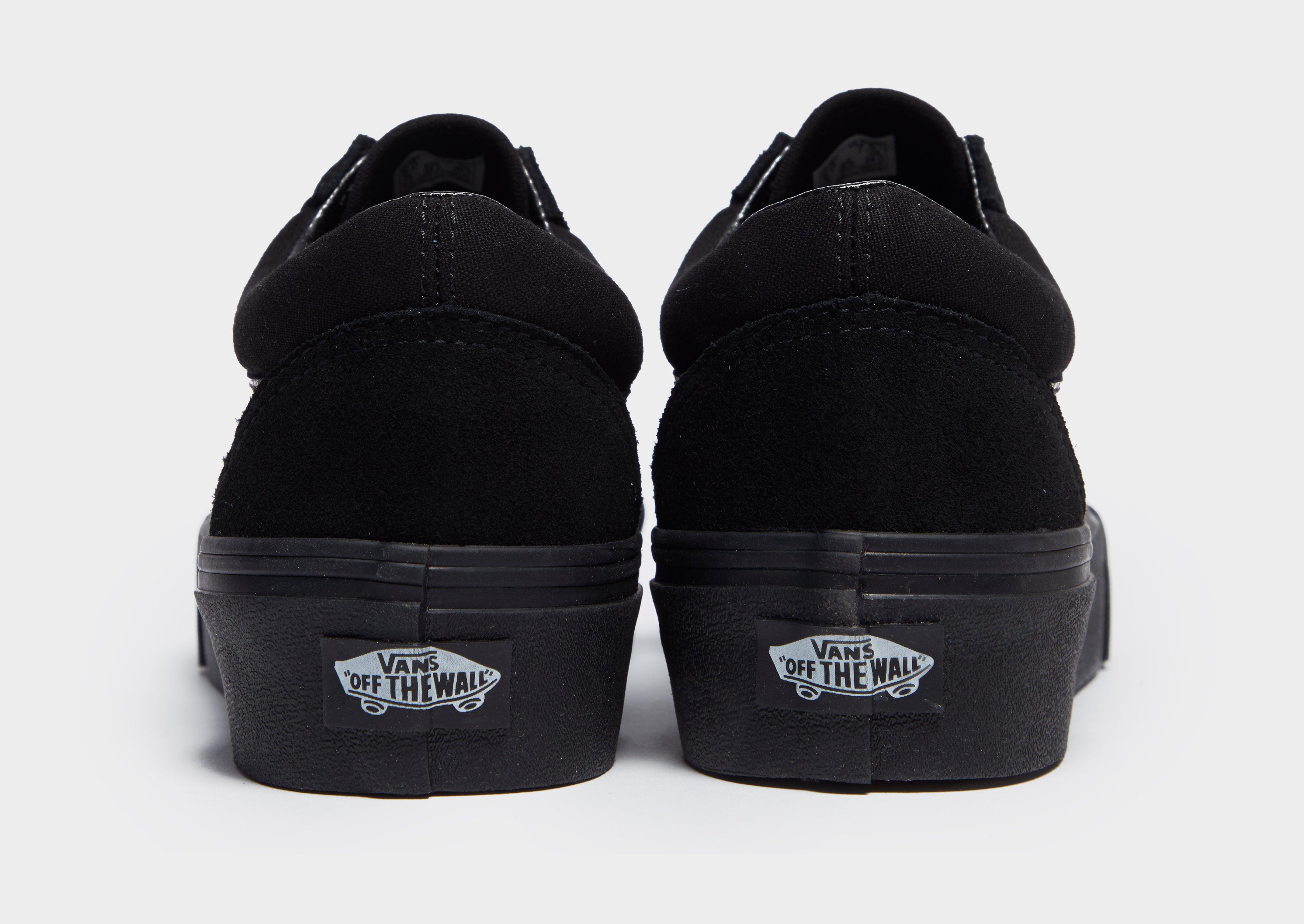 vans old skool platform leather