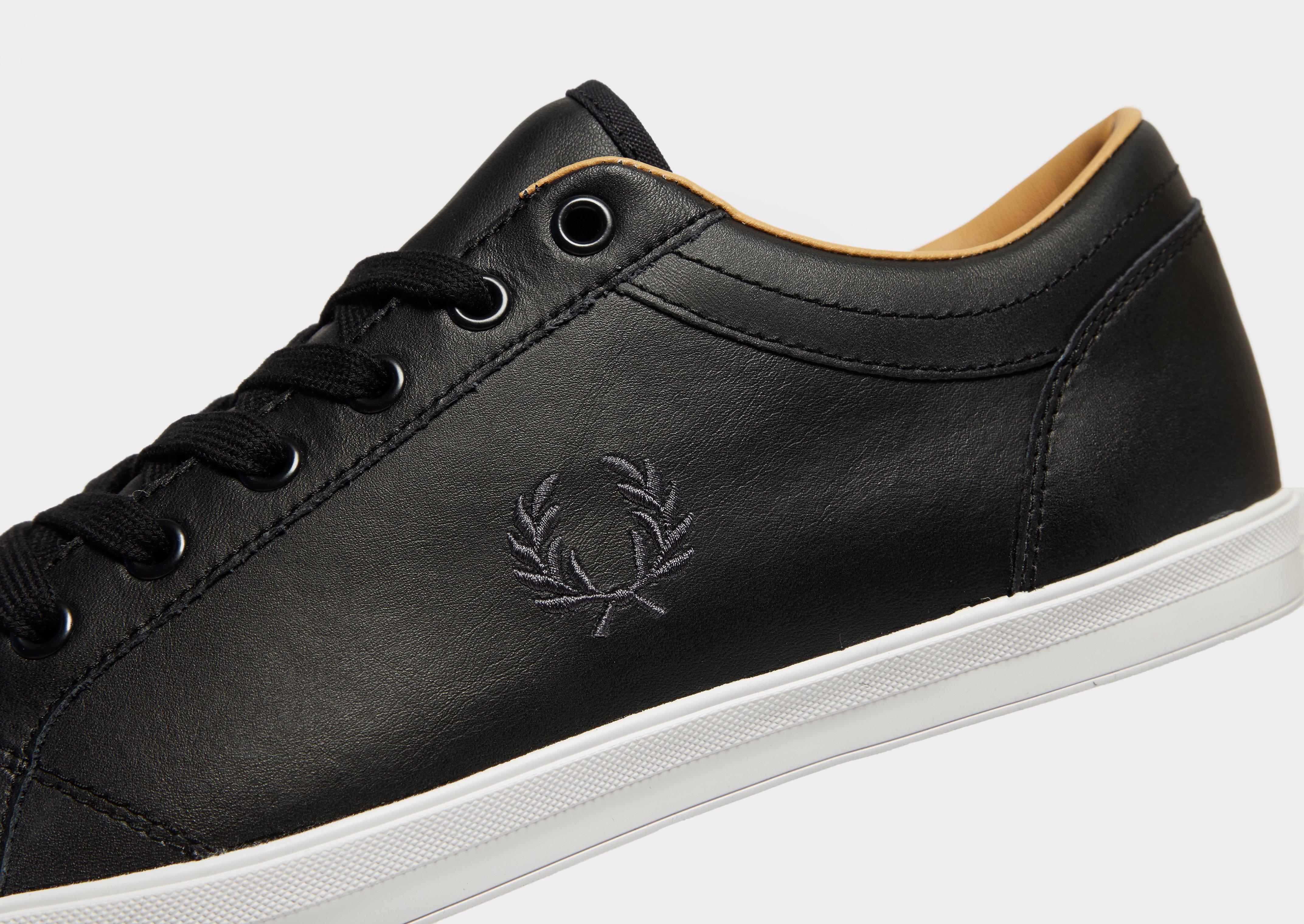 fred perry baseline leather