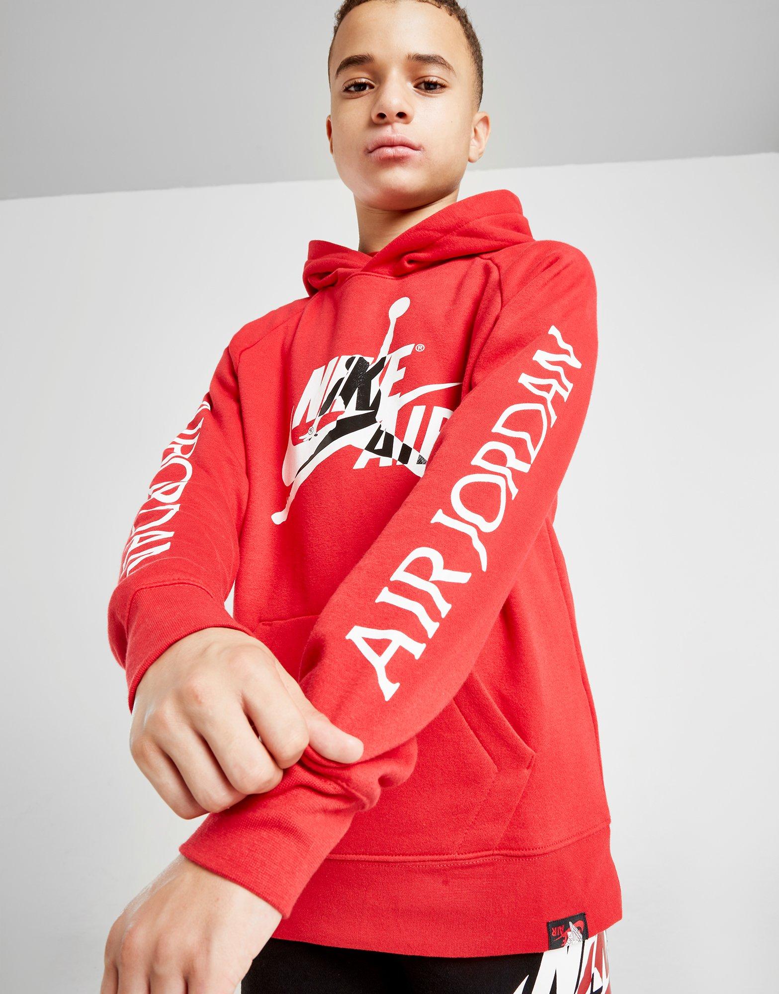 jordan air overhead hoodie junior