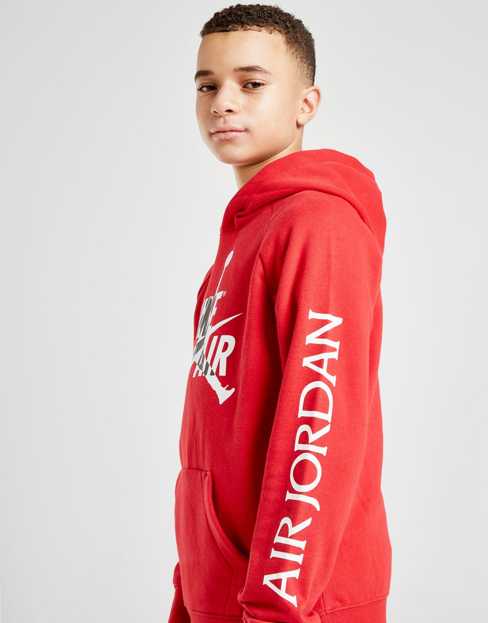 jordan air overhead hoodie junior