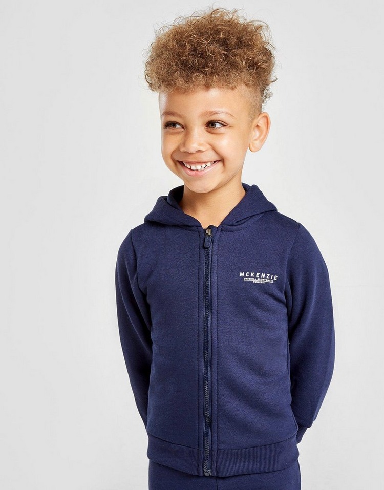 Buy Blue McKenzie Essential Full Zip Tracksuit Children | JD Sports ...