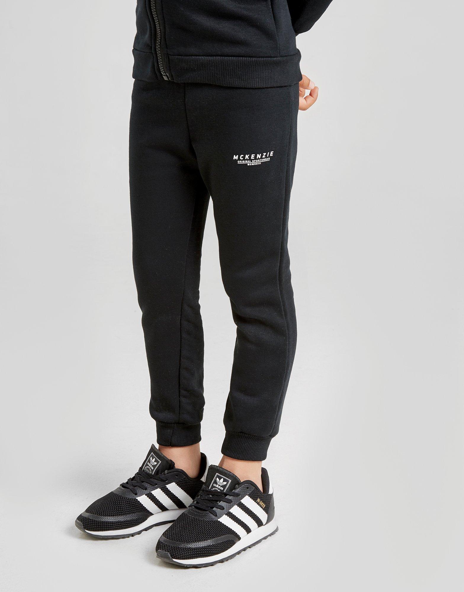 childrens black joggers