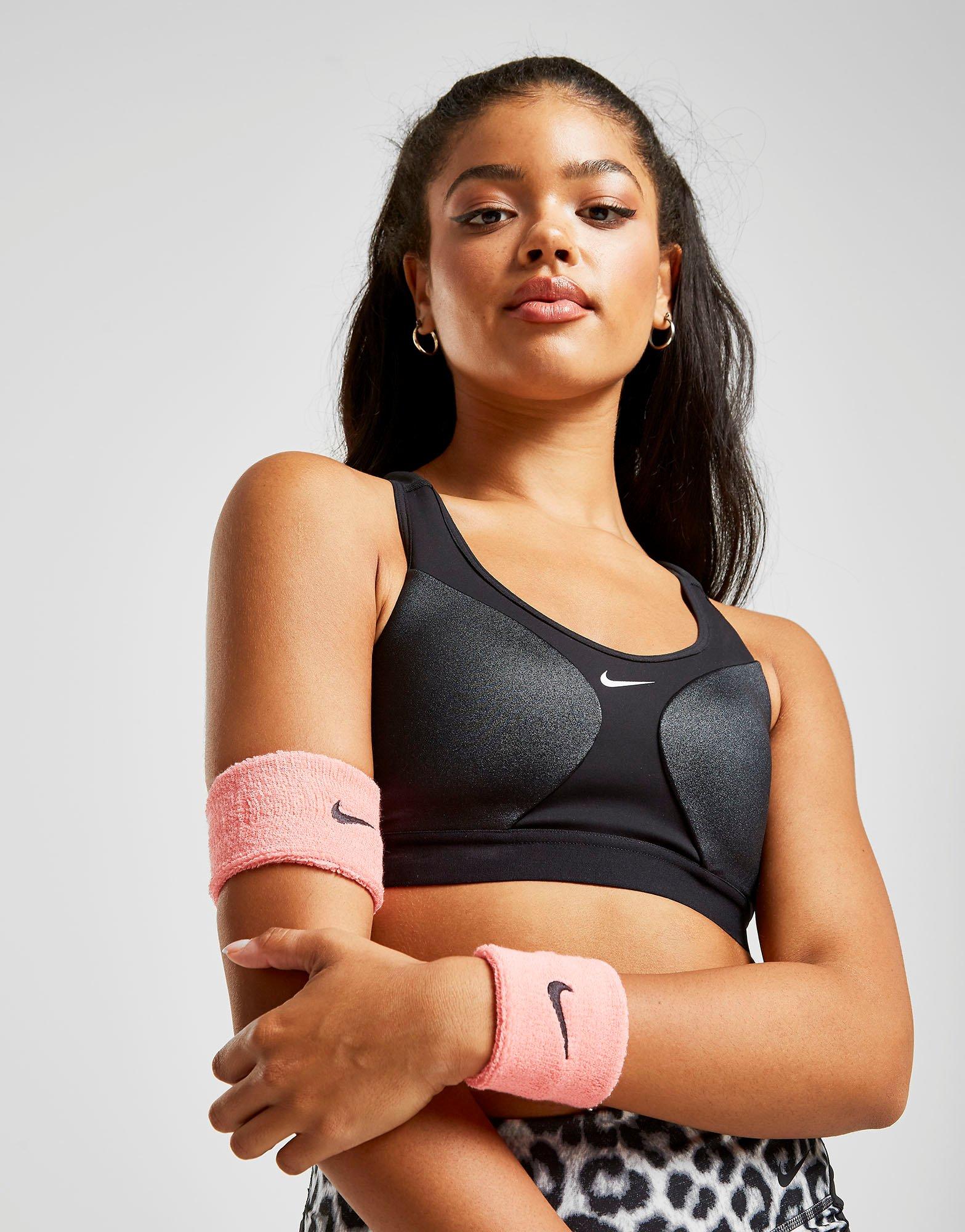 Pink Nike 2 Pack Swoosh Wristbands JD Sports UK