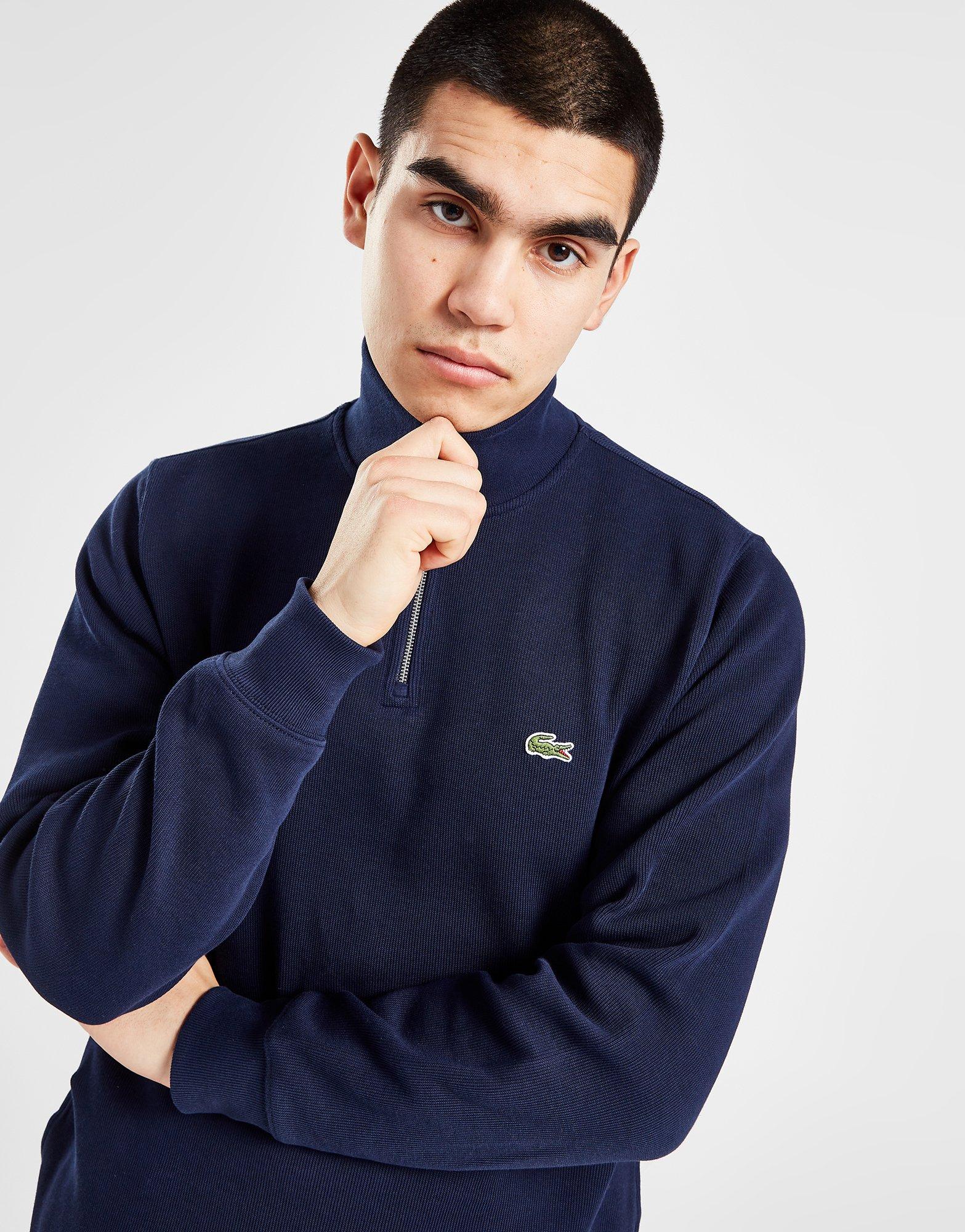 Half zip deals lacoste jumper