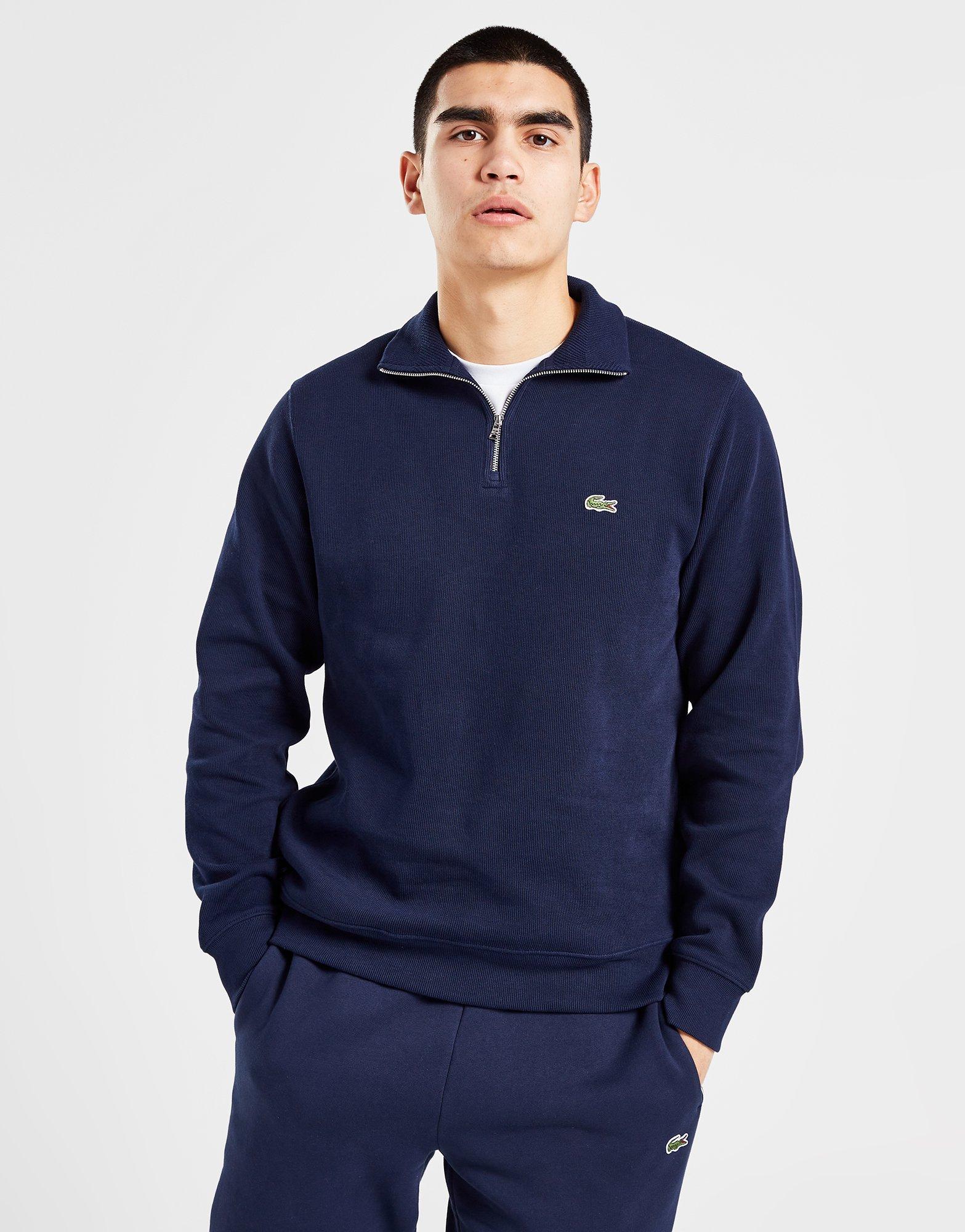 Lacoste sweat clearance zippé