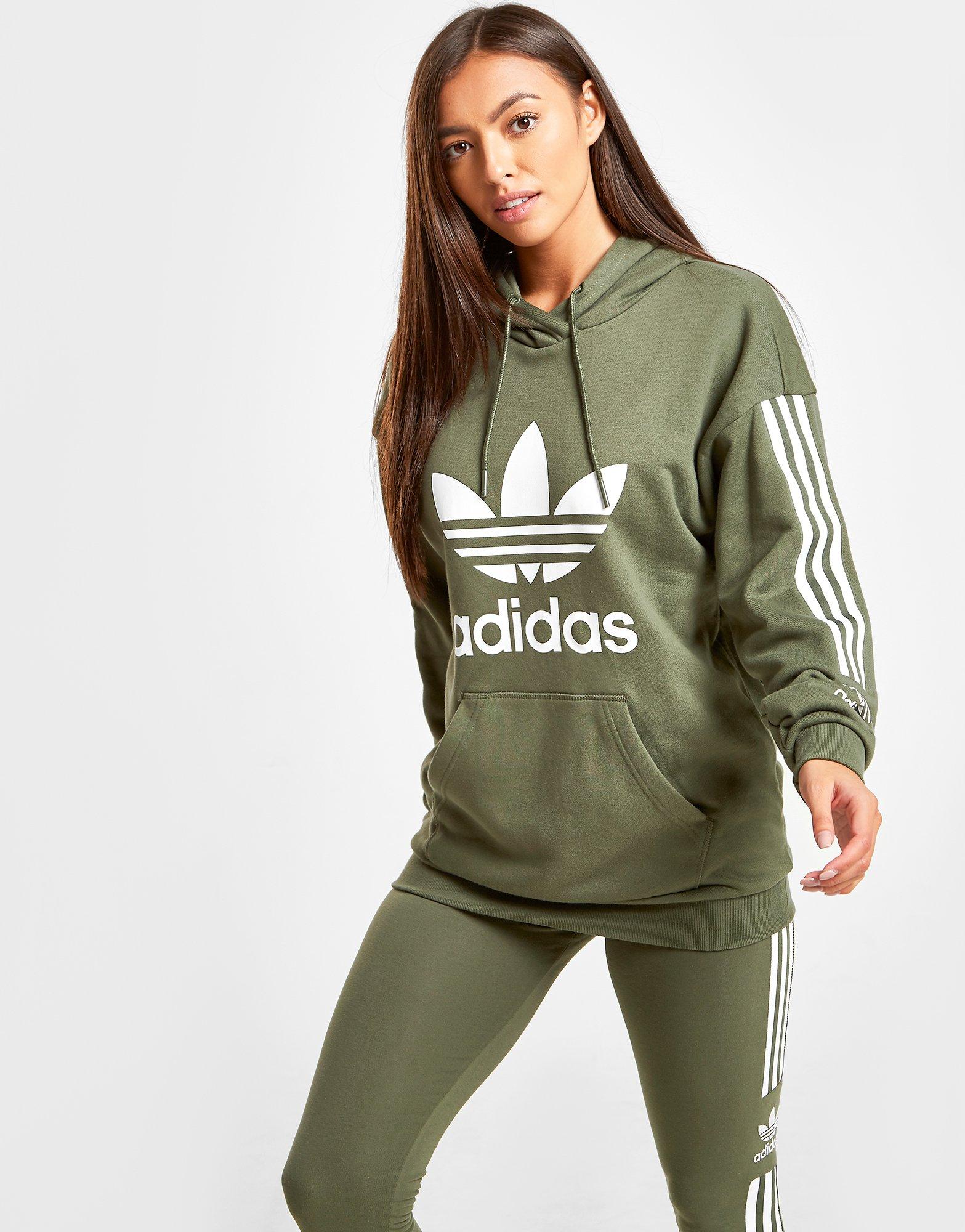 khaki adidas hoodie