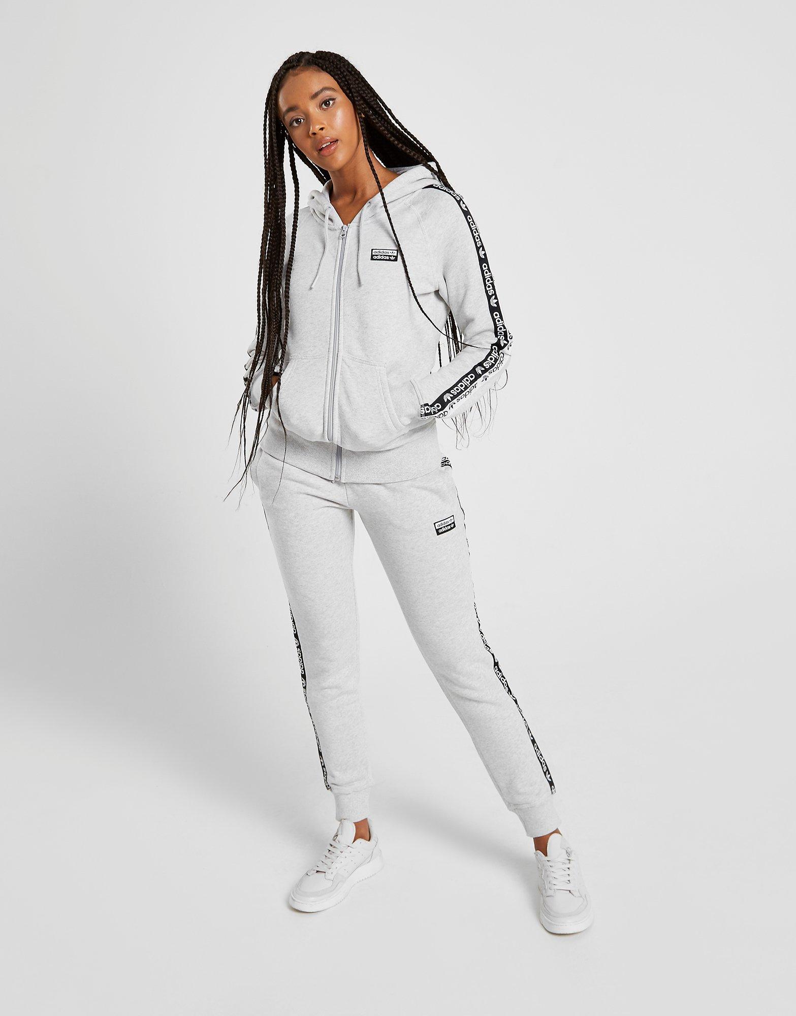 adidas originals tape fleece tracksuit