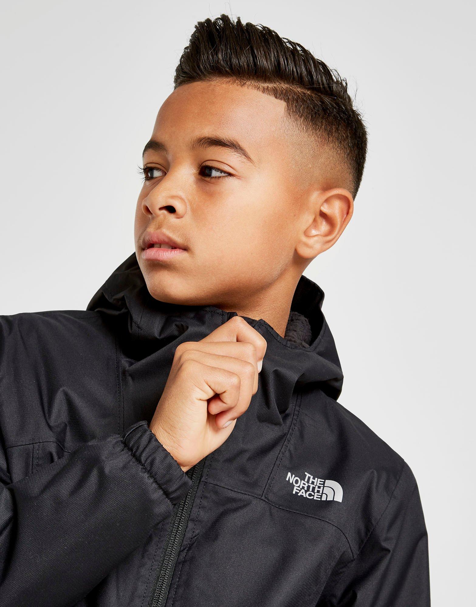 the north face junior warm storm jacket black