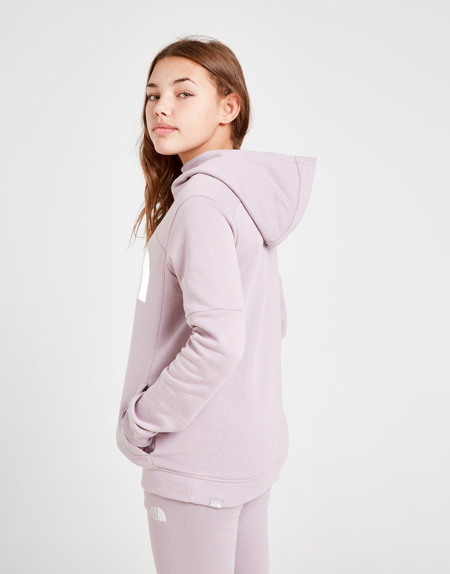 the north face girls hoodie