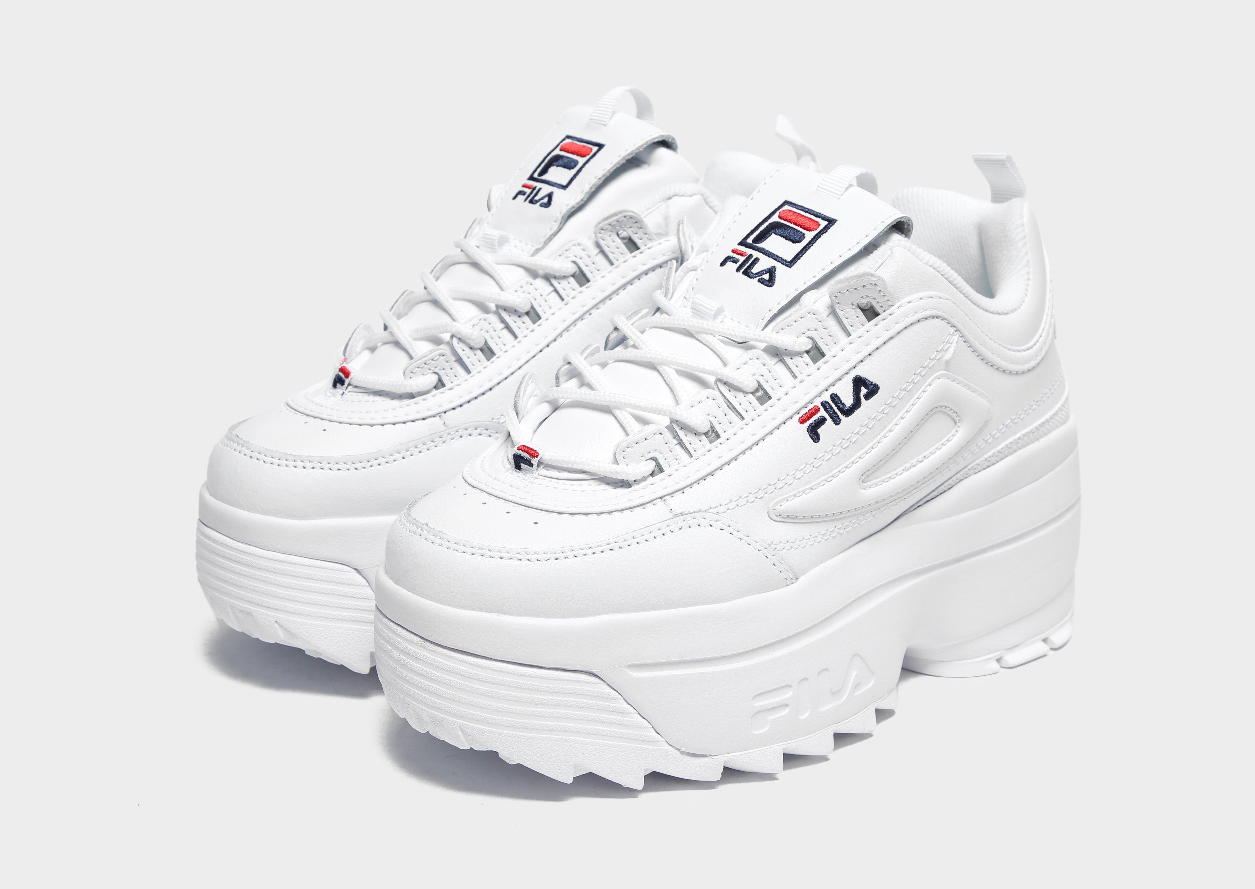 womens white fila disruptor 2