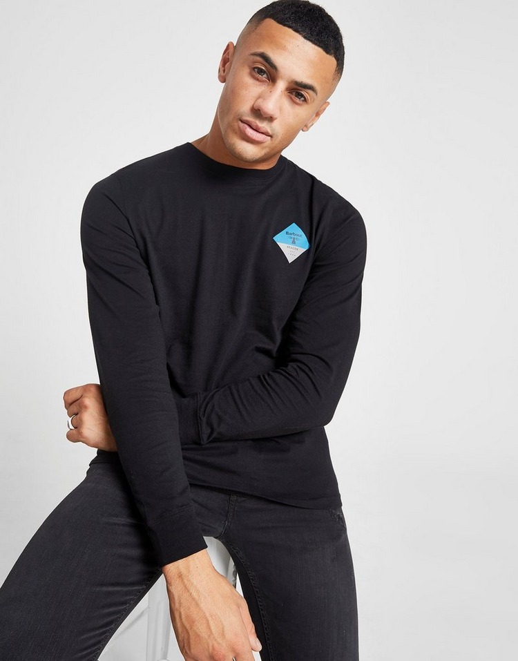 Barbour Beacon Back Print Long Sleeve T-Shirt