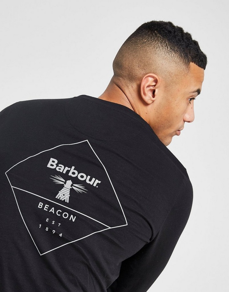Barbour Beacon Back Print Long Sleeve T-Shirt