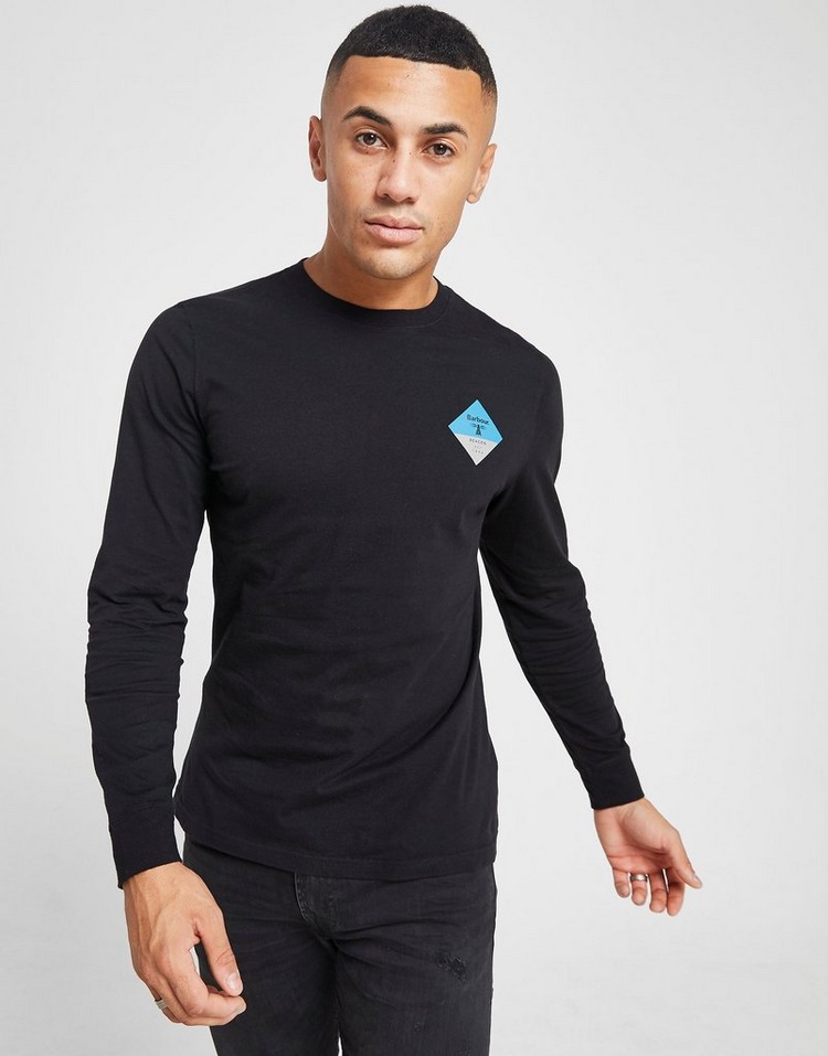 Barbour Beacon Back Print Long Sleeve T-Shirt