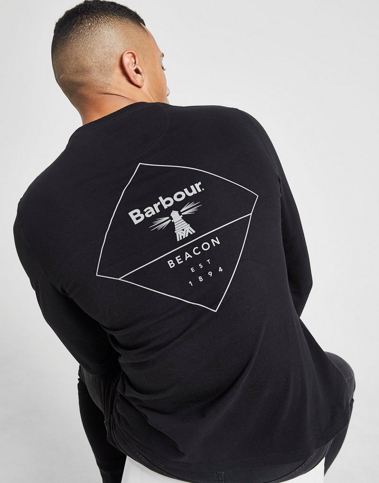 Barbour Beacon Back Print Long Sleeve T-Shirt