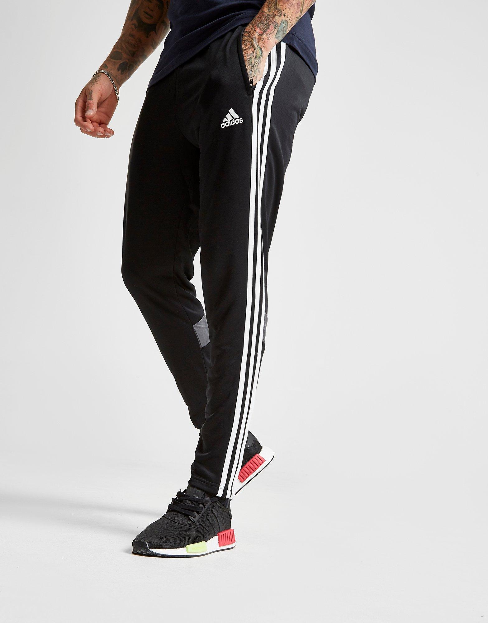 adidas track pants logo on side