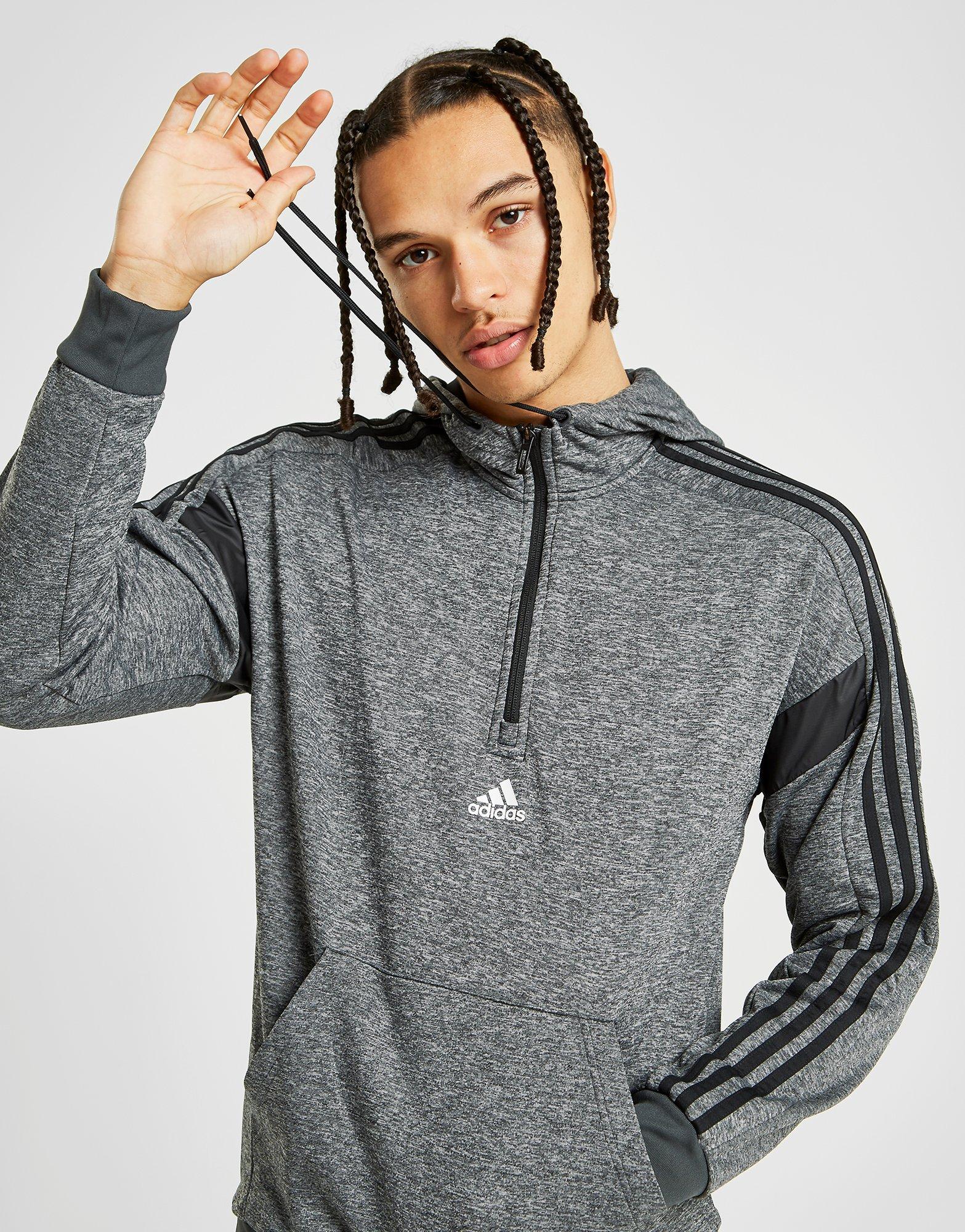 adidas men's zip hoodie