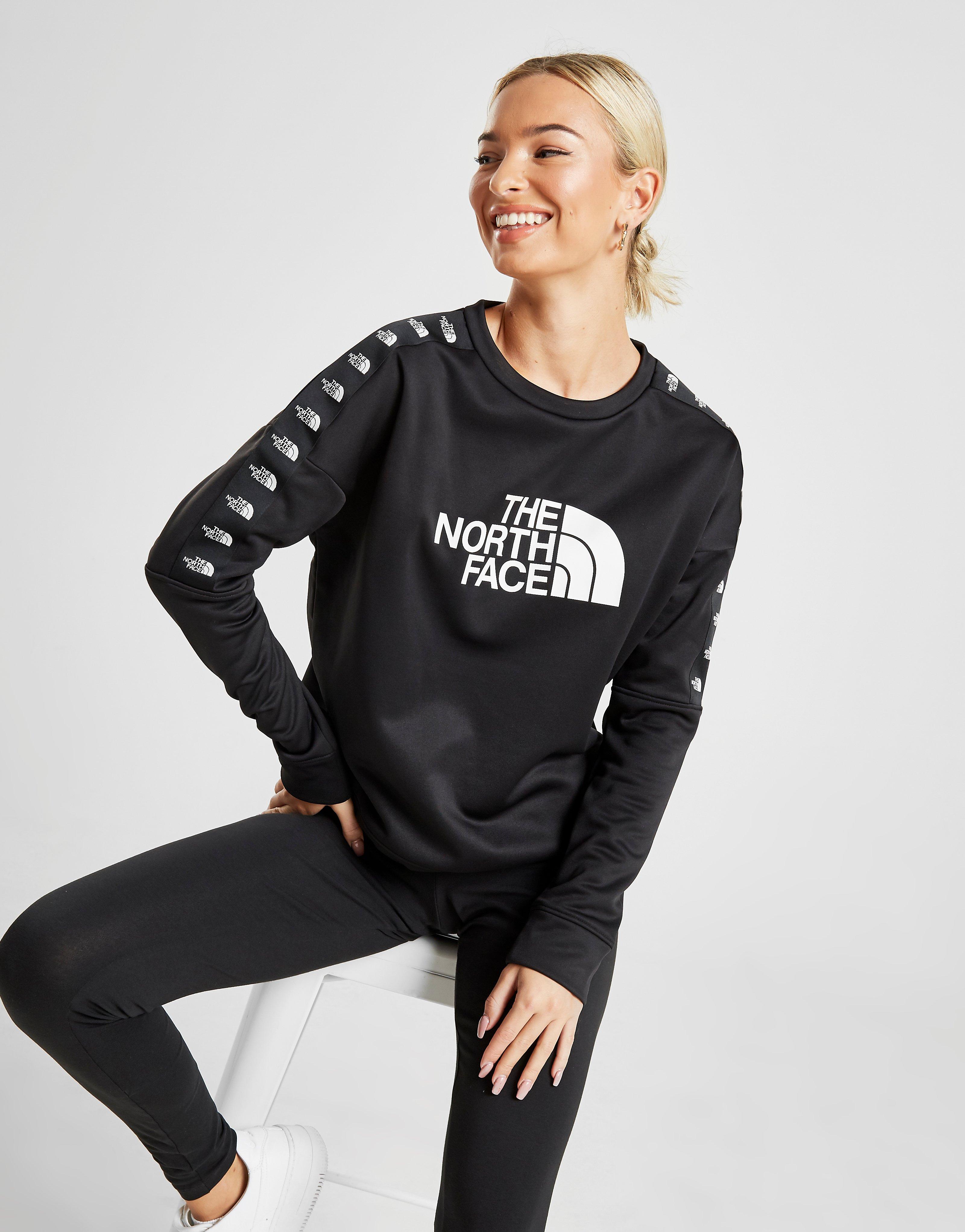 womens north face sweatshirt