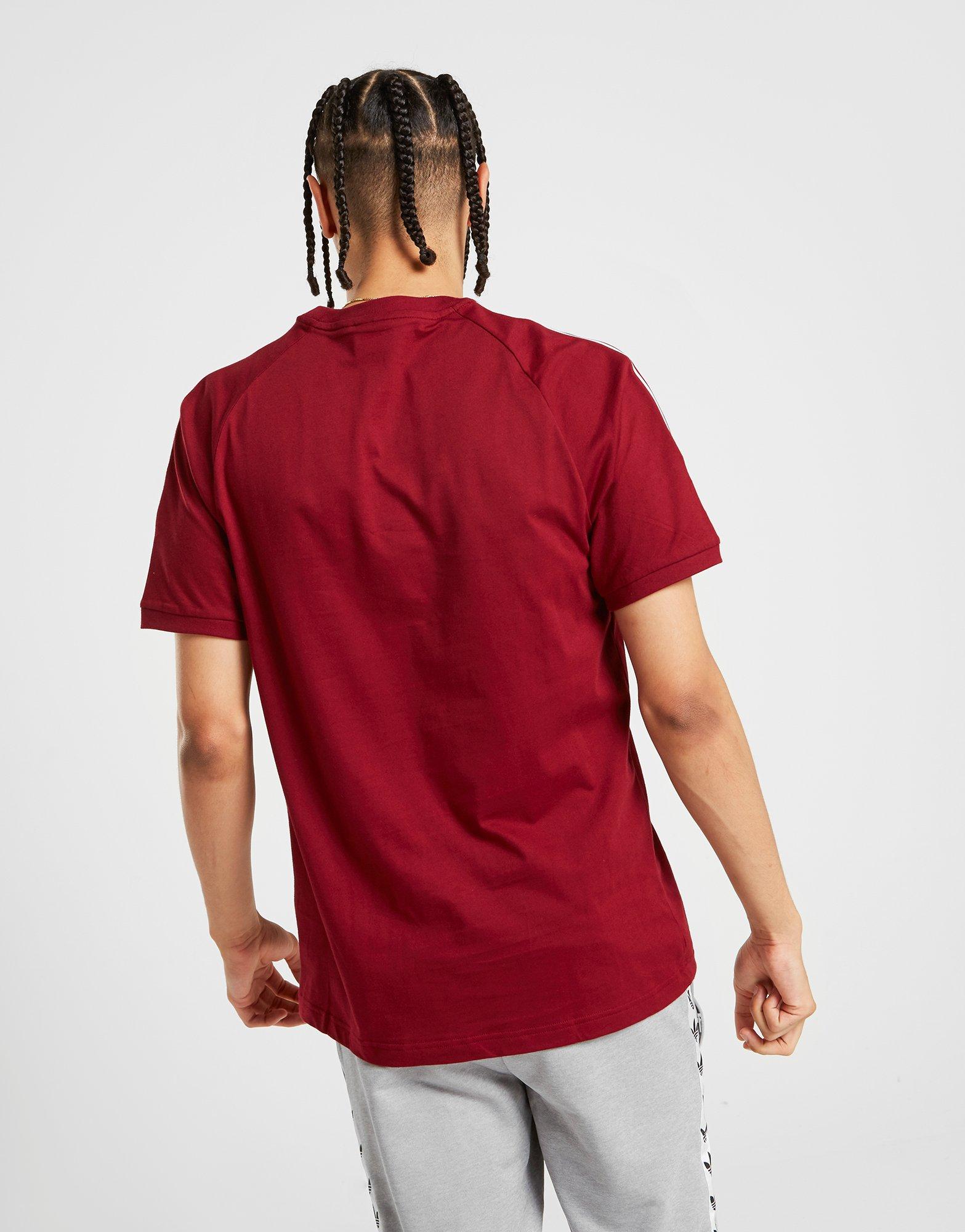 adidas originals stand collar t shirt