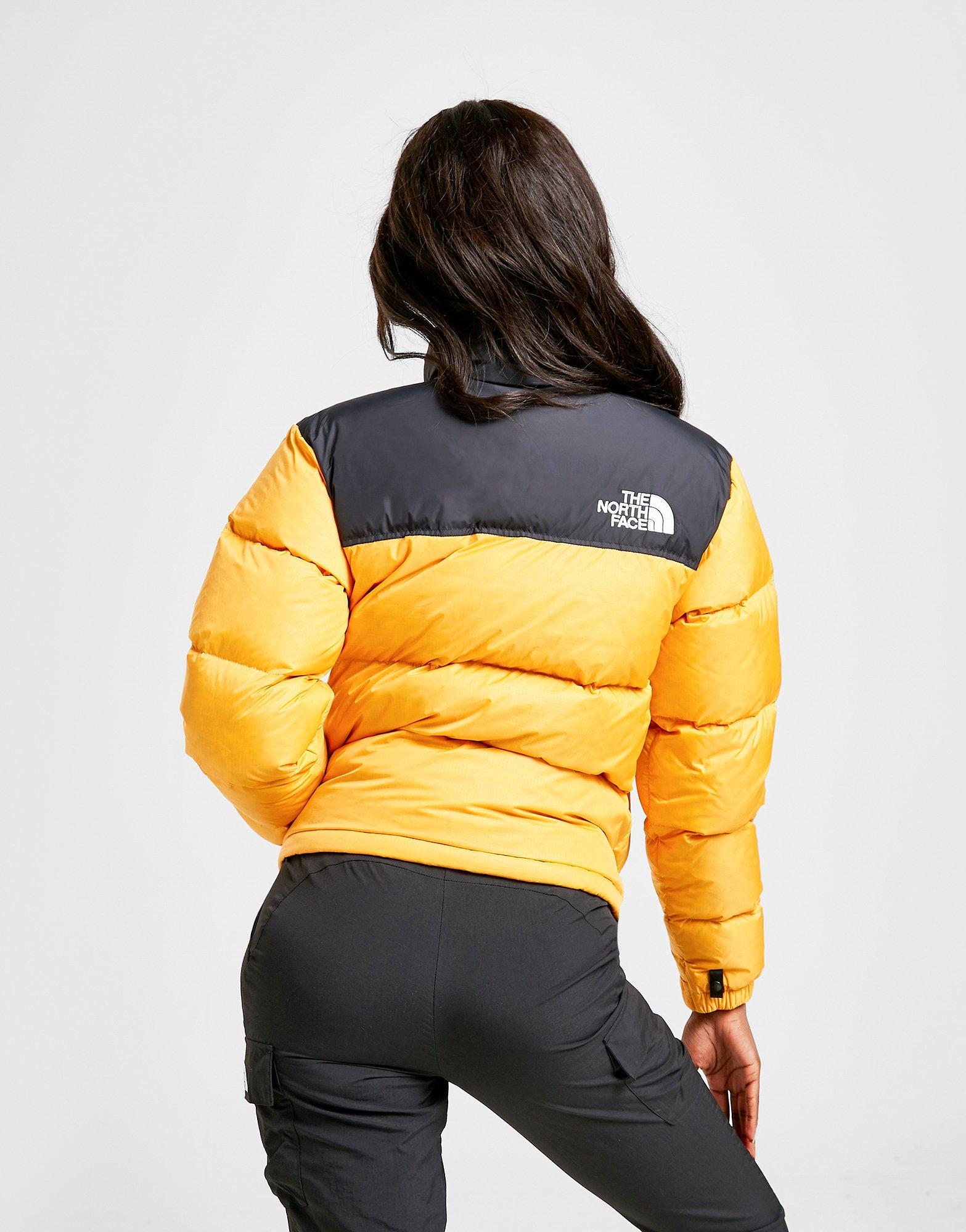 the north face nuptse 1996 jacket yellow