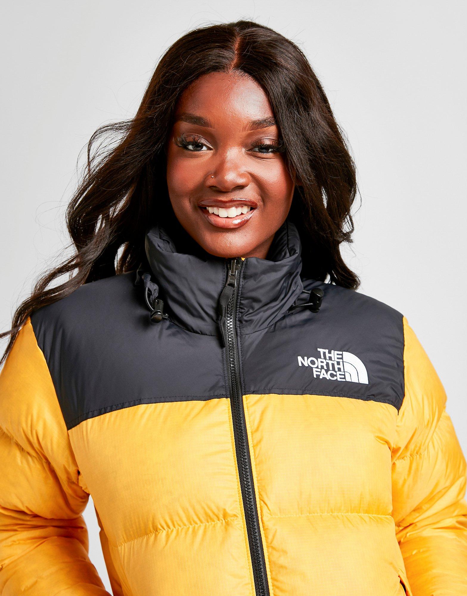 the north face nuptse 1996 jacket yellow