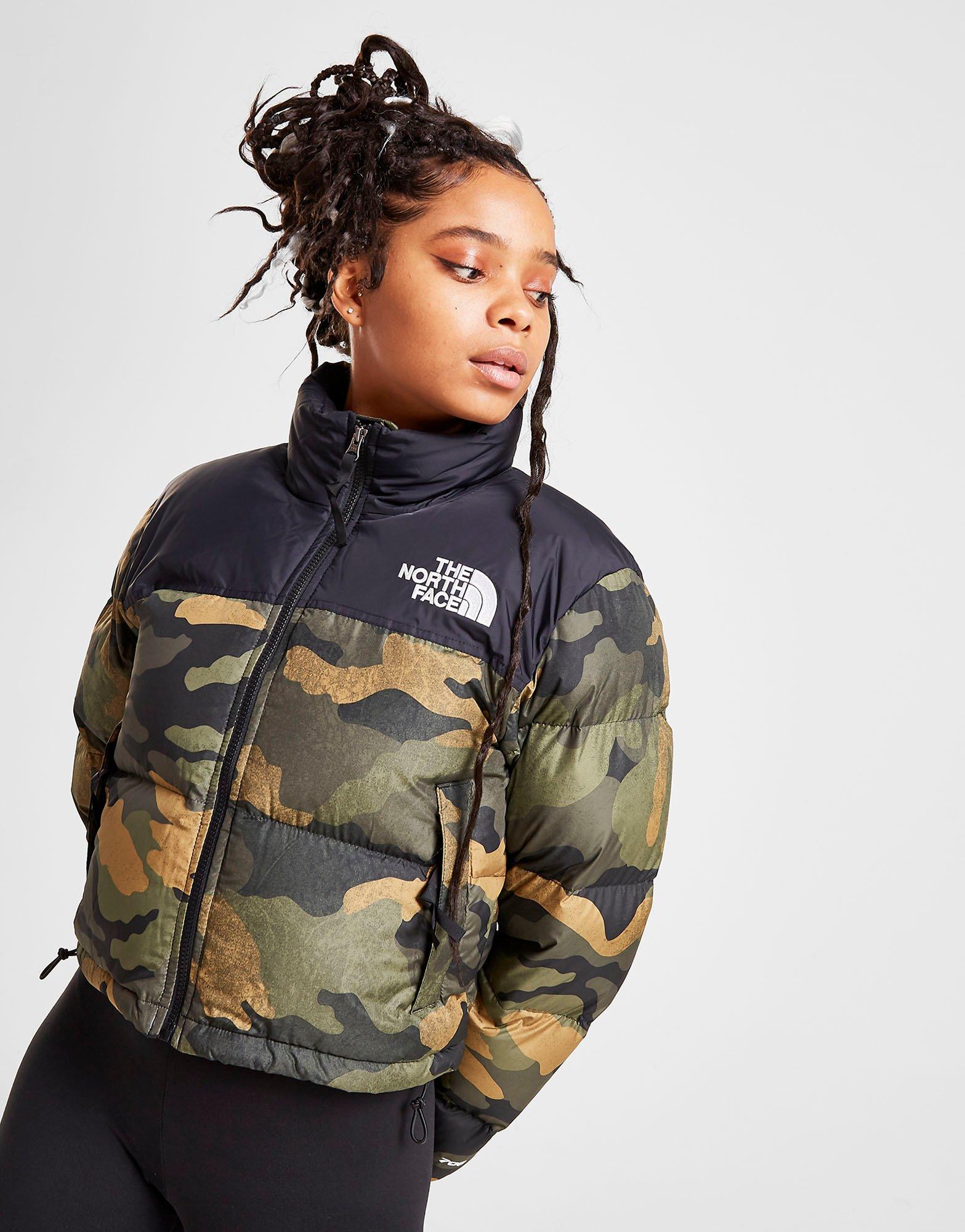 the north face nuptse olive