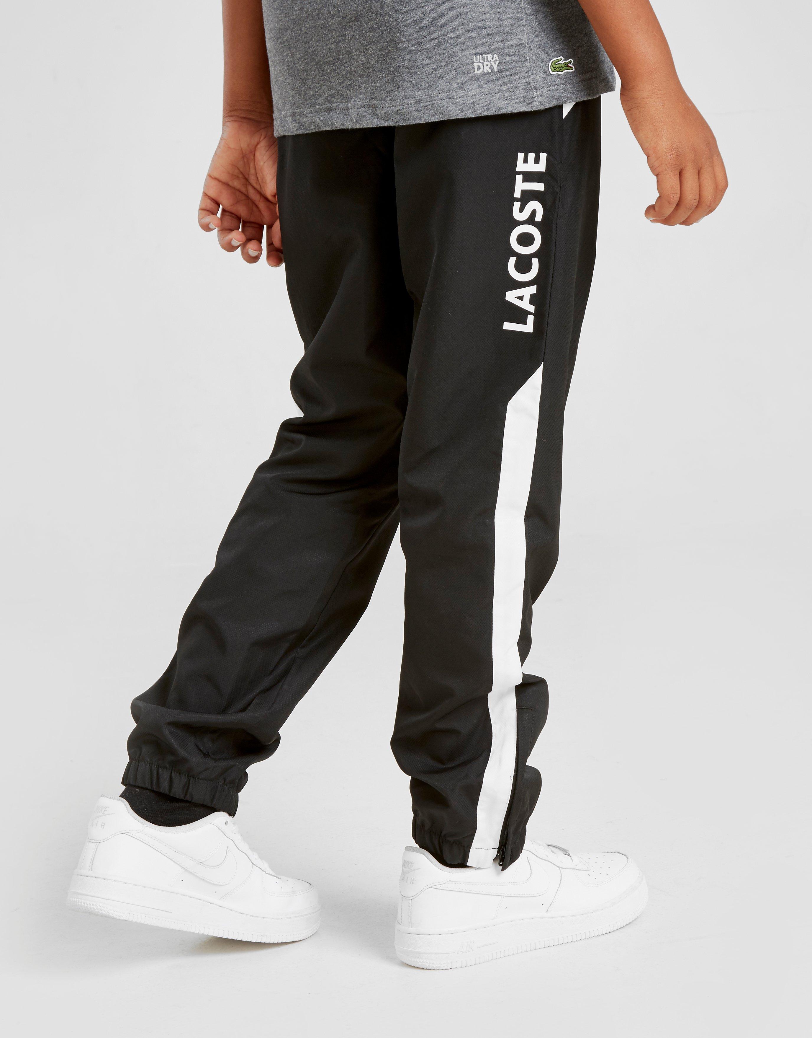 lacoste woven track pants