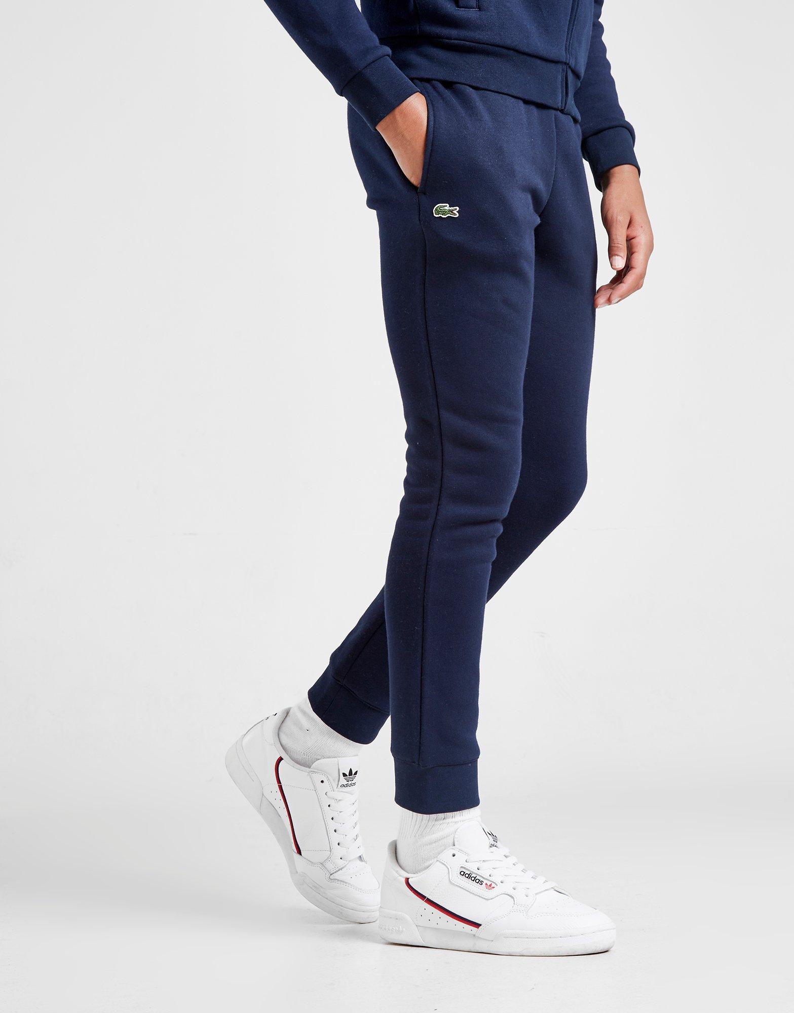 blue lacoste joggers