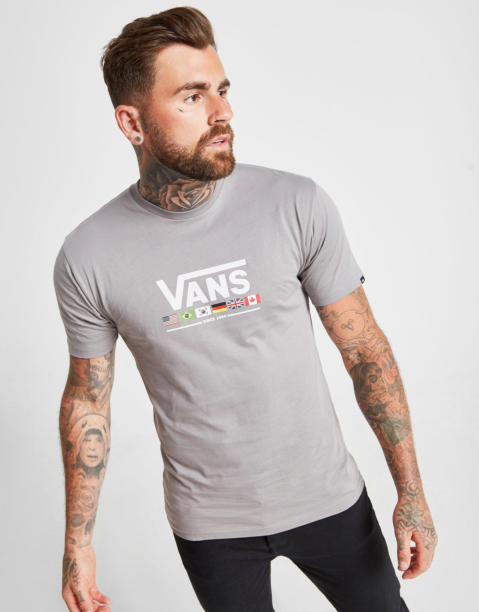 t shirt vans femme gris