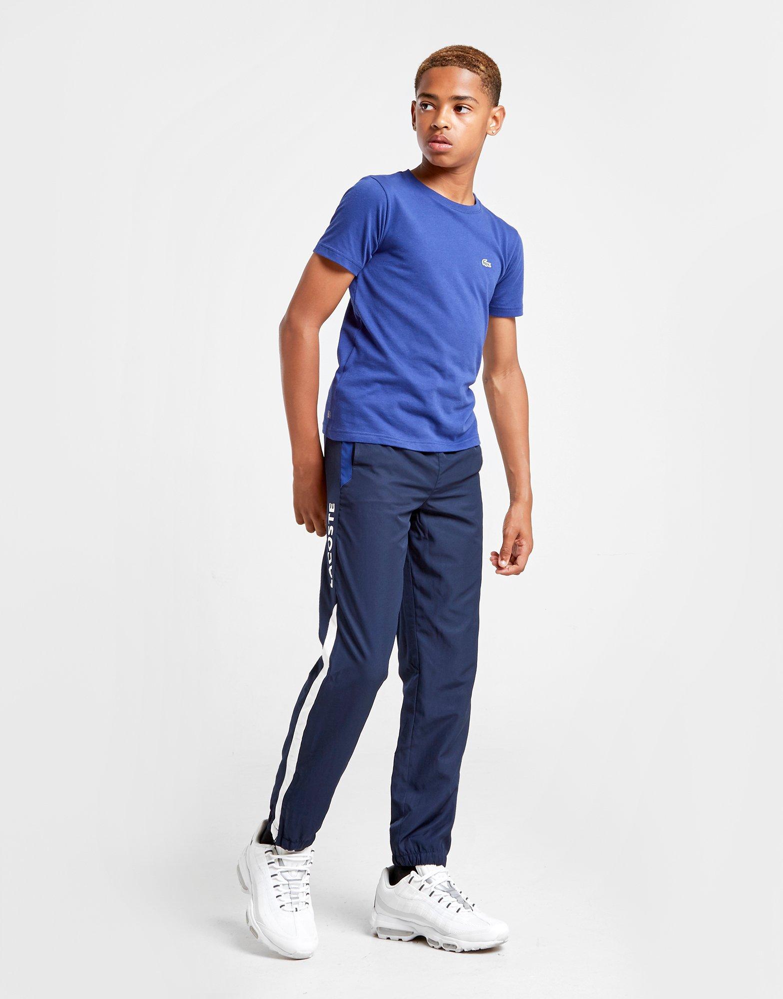 lacoste woven track pants