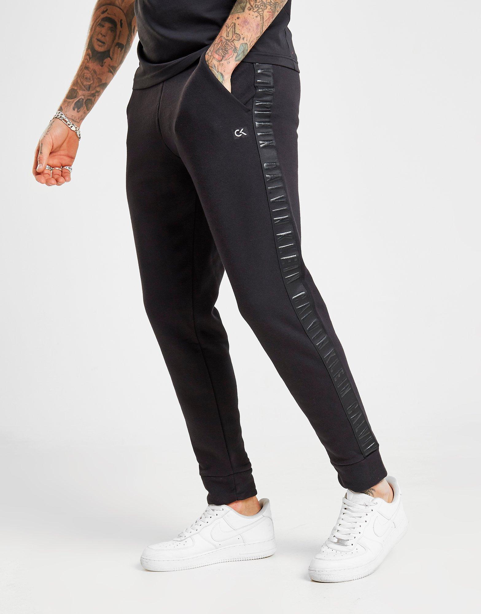 calvin klein tape waist joggers