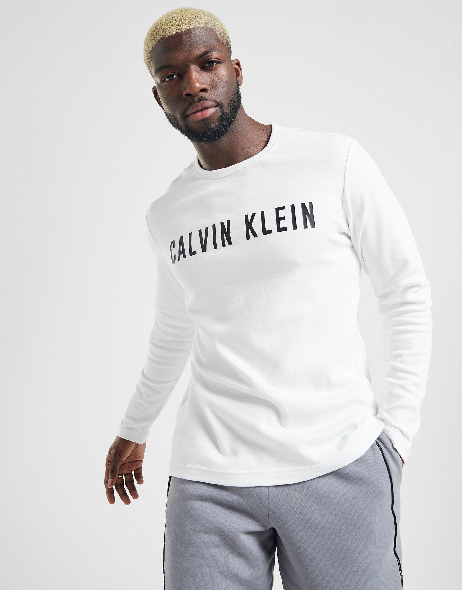 Calvin klein performance long sleeve shirt new arrivals