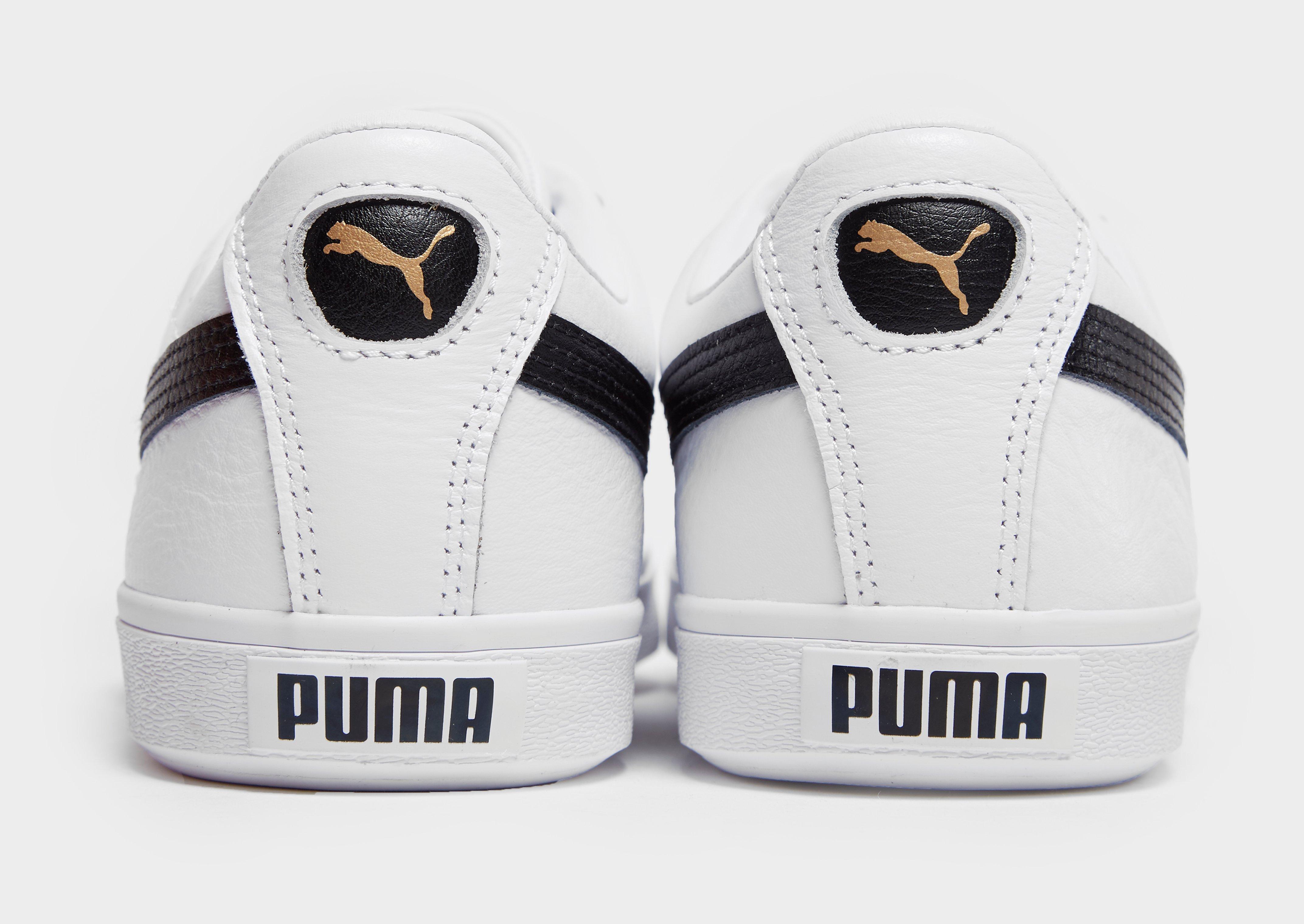 puma basket vulc white