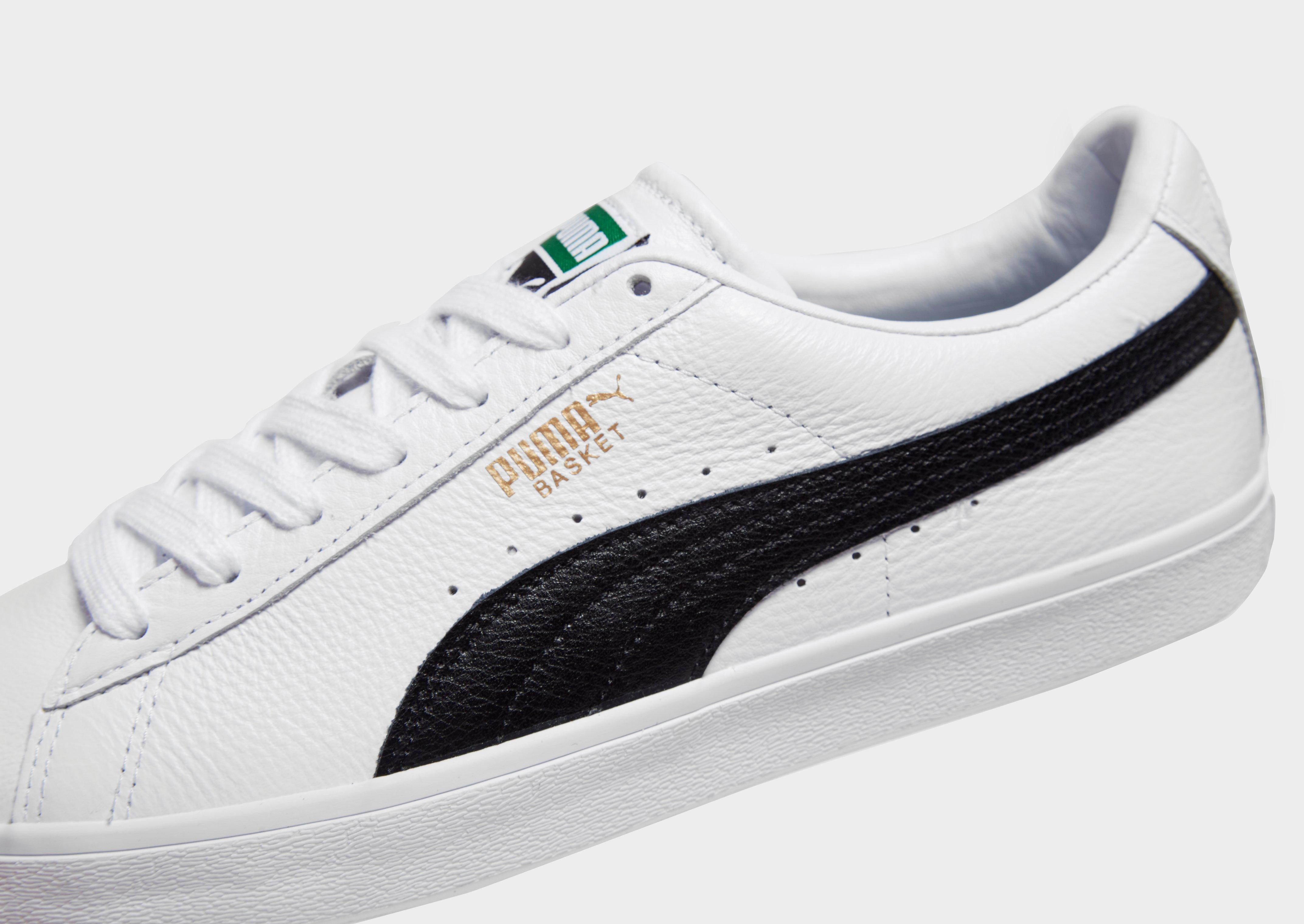 puma basket vulc white