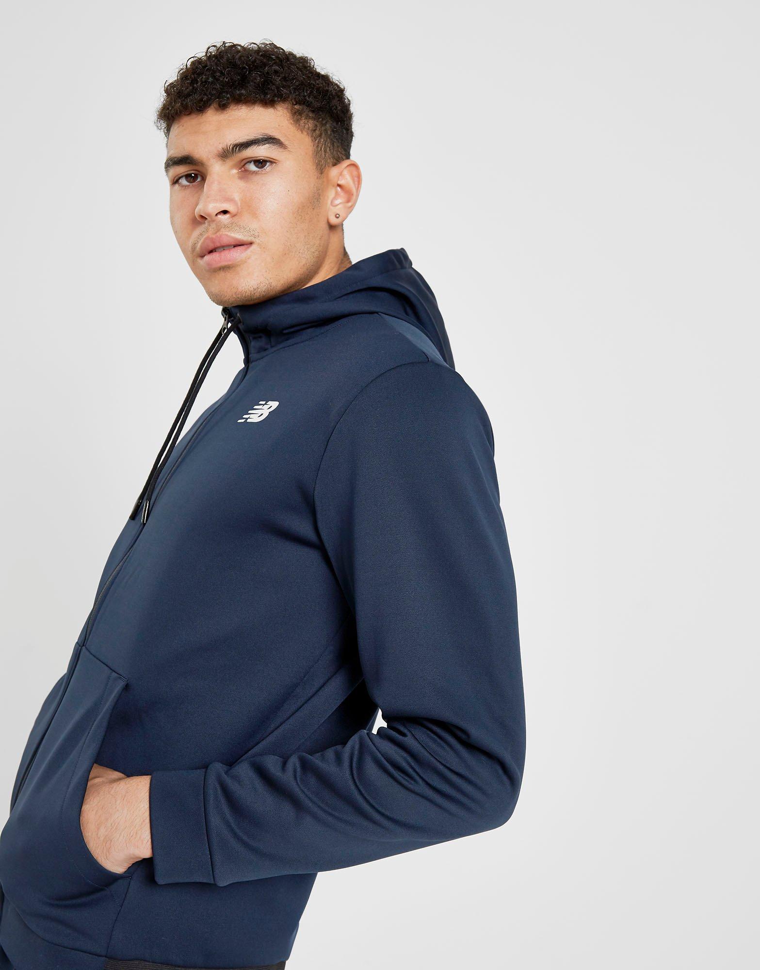 new balance hoodie blue