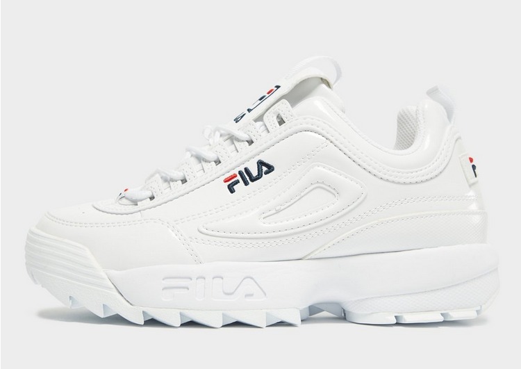 white fila disruptor women's