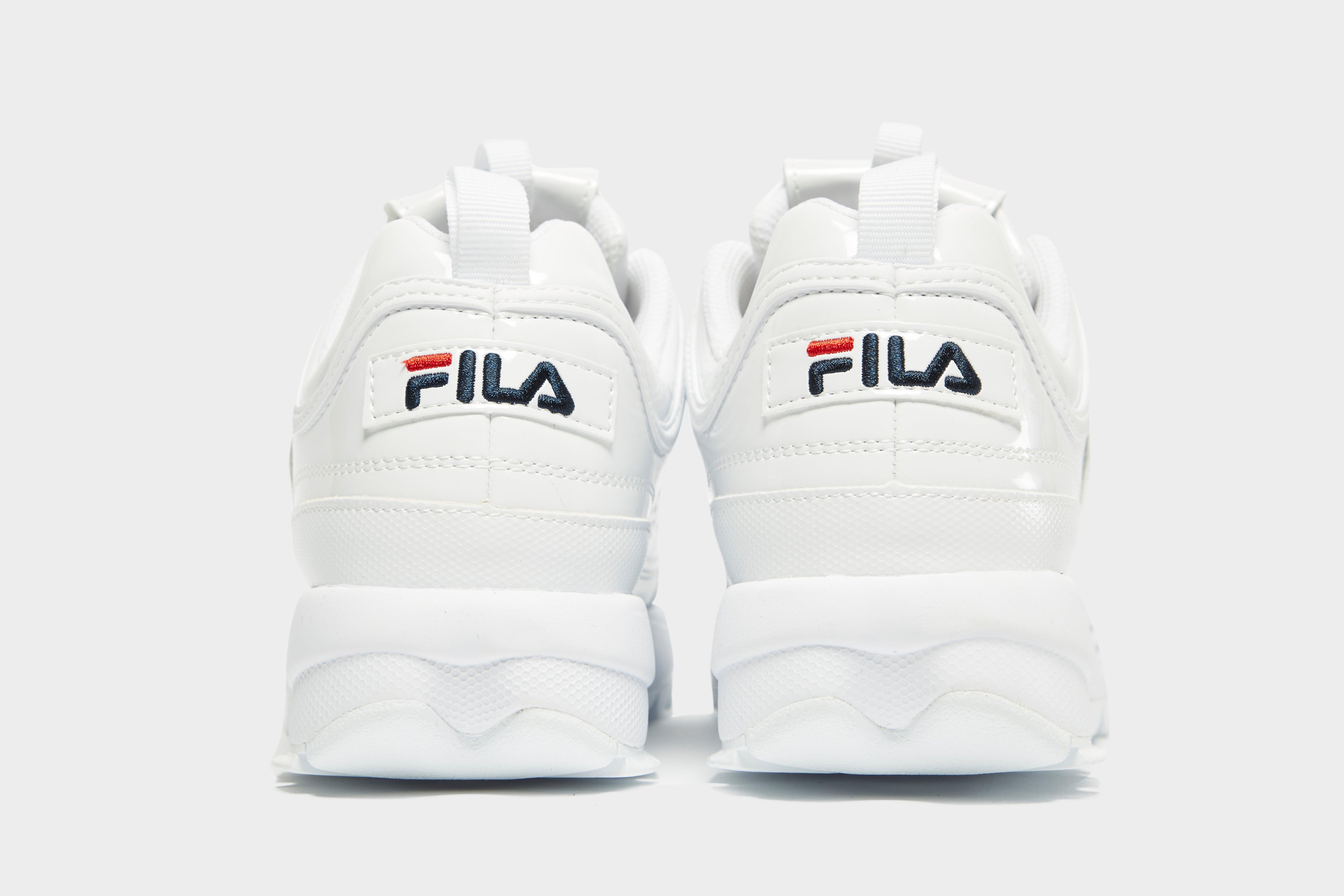 fila disruptor pink and white junior