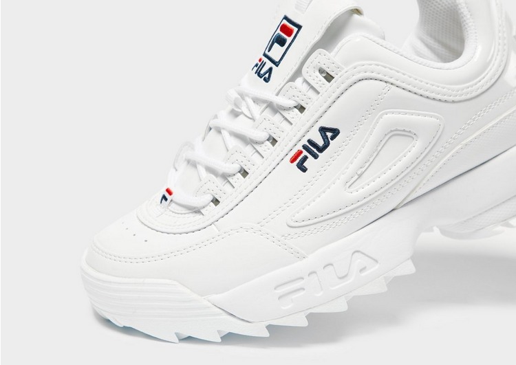 fila silver disruptor ii trainers junior