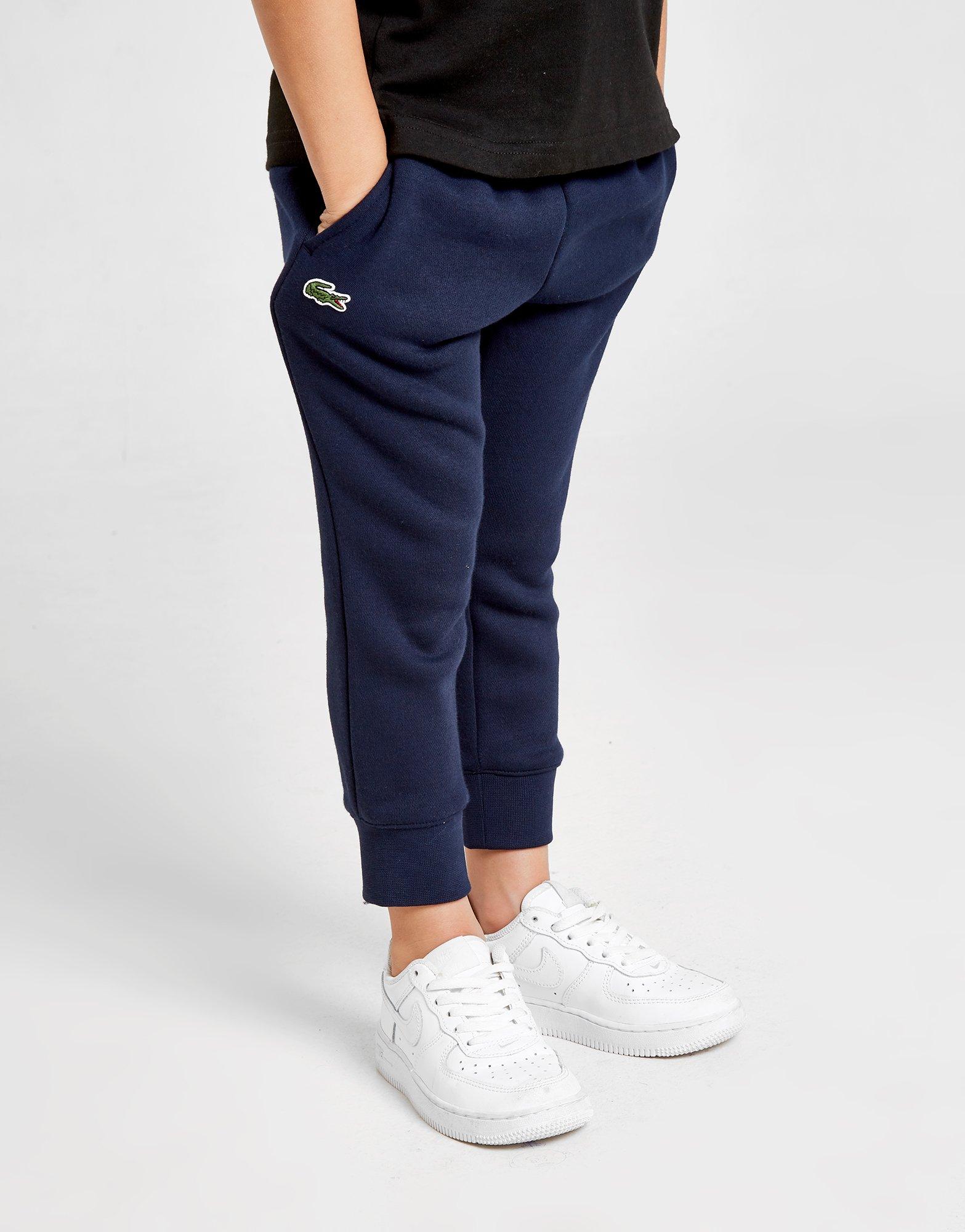 blue lacoste joggers