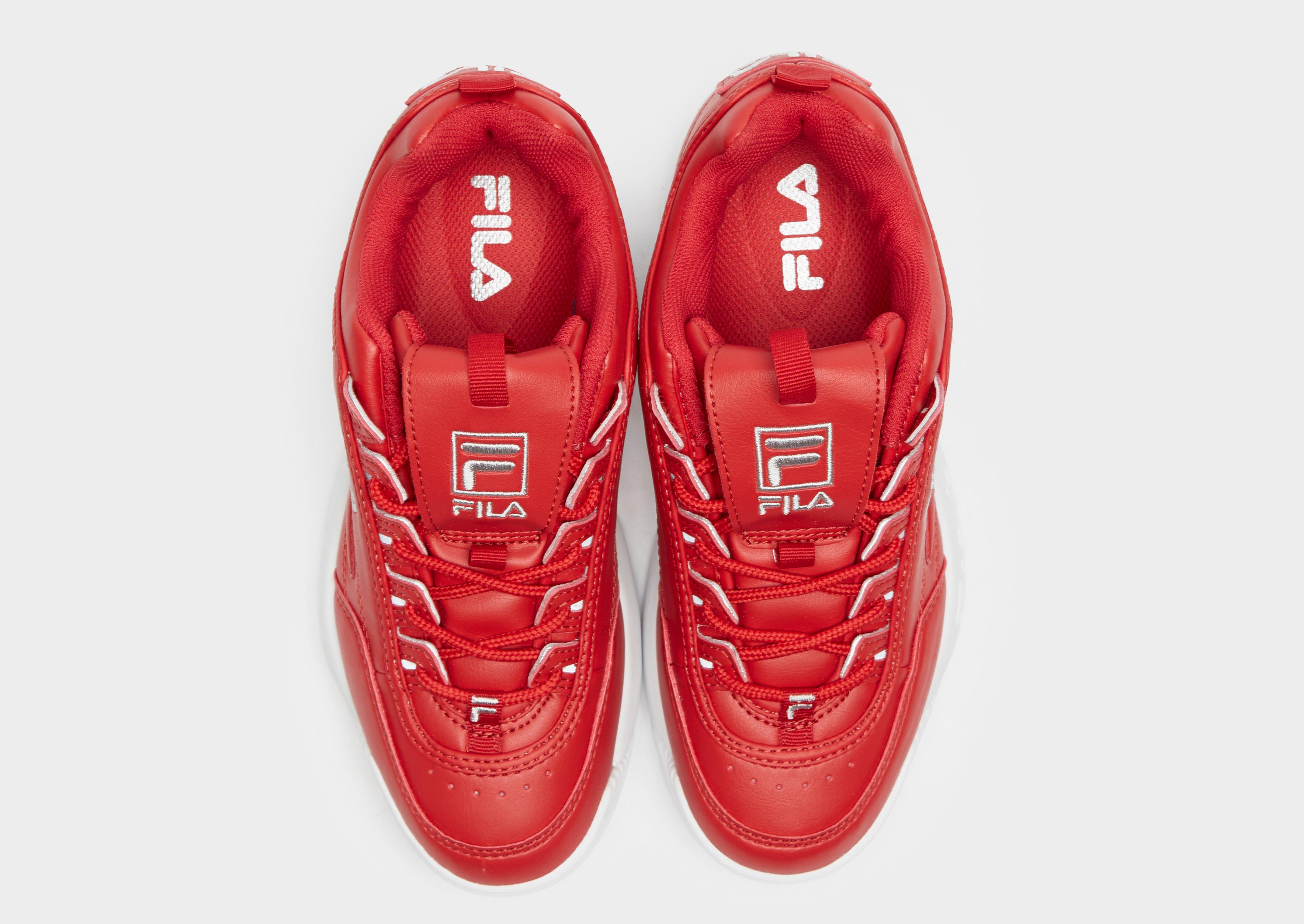 fila disruptor 2 femme rouge