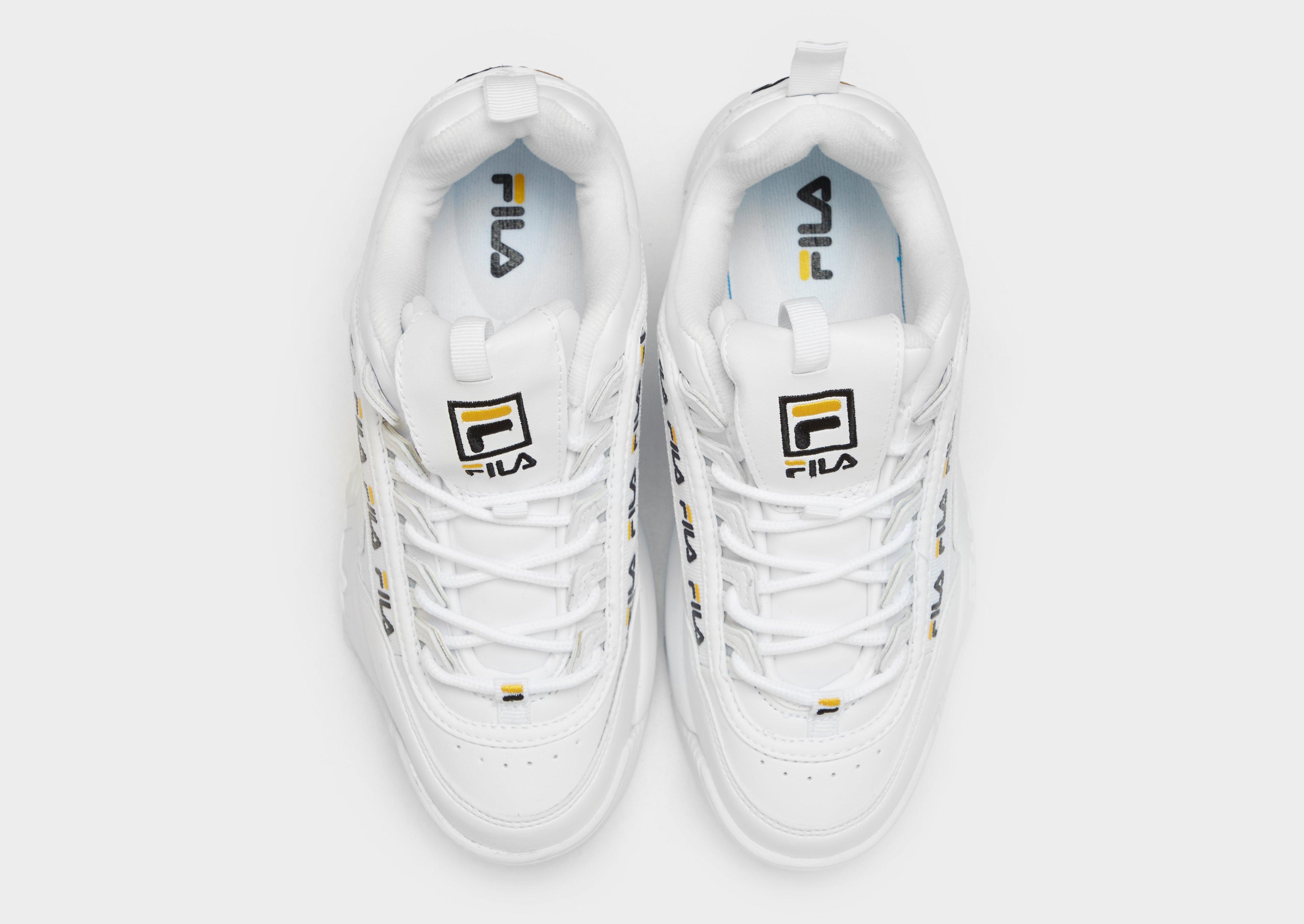 fila disruptor 2 femme jaune