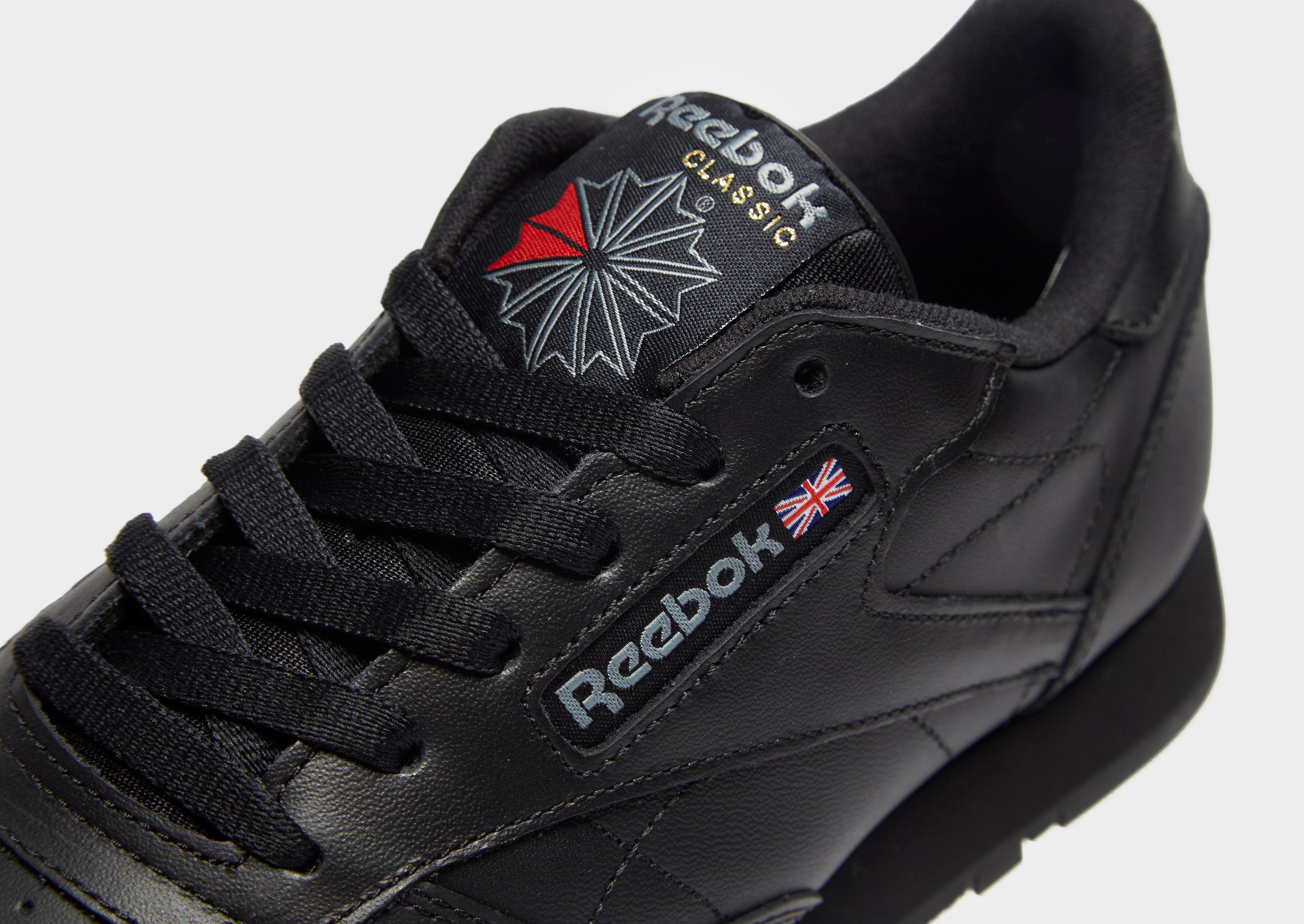 reebok classic leather preto