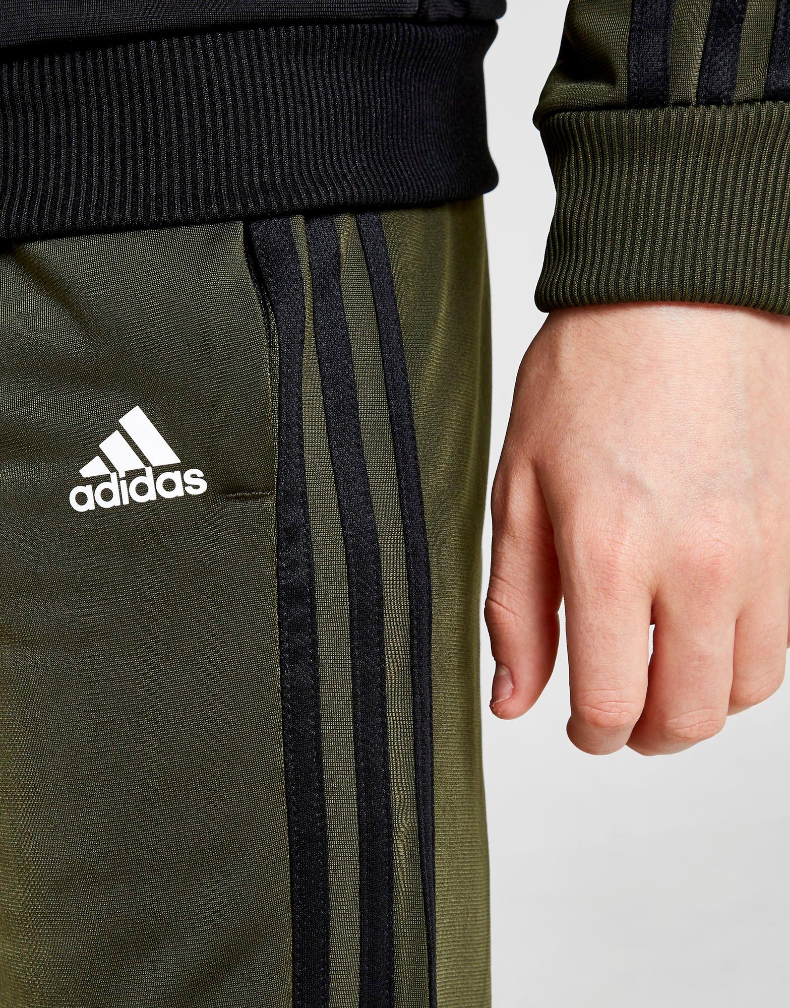 green adidas tracksuit junior