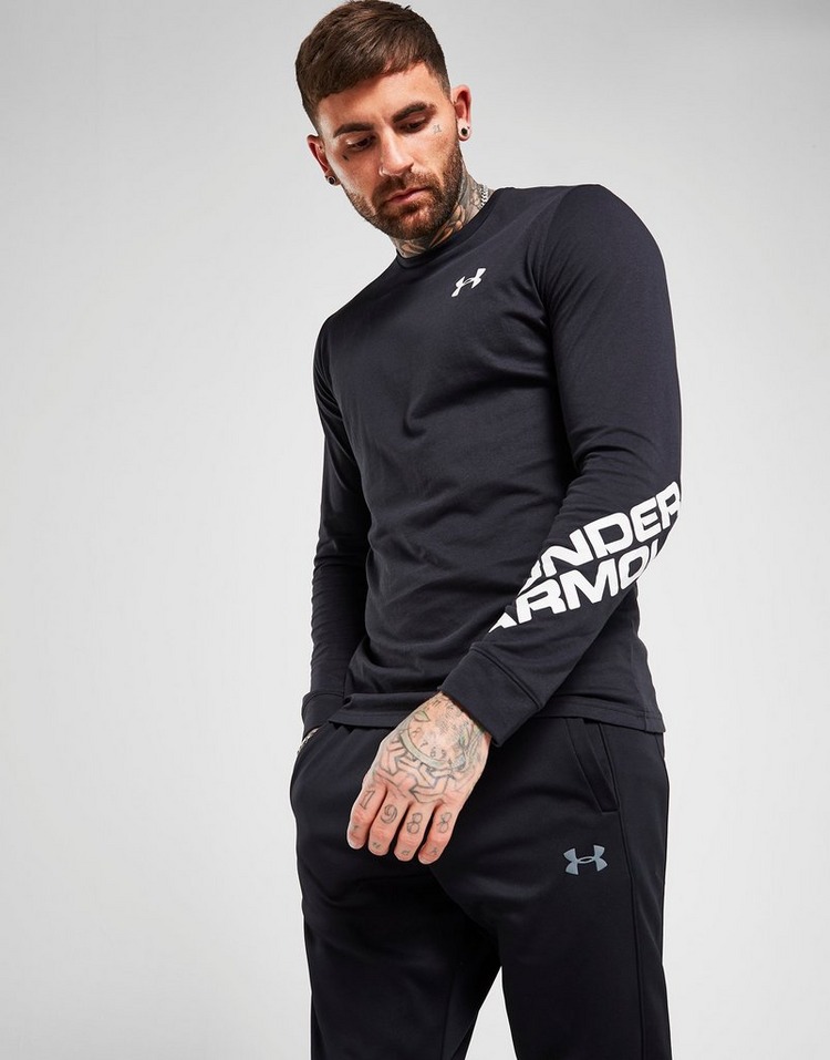 Under Armour Wordmark Long Sleeve T-Shirt