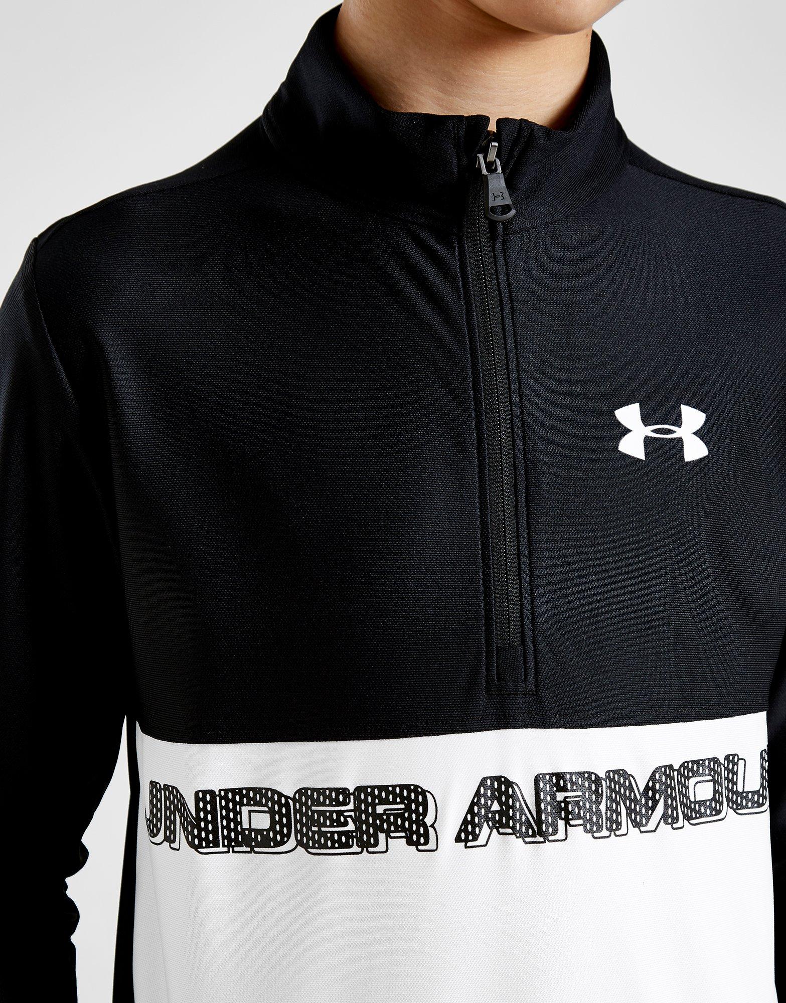 under armour felpa nera e bianca
